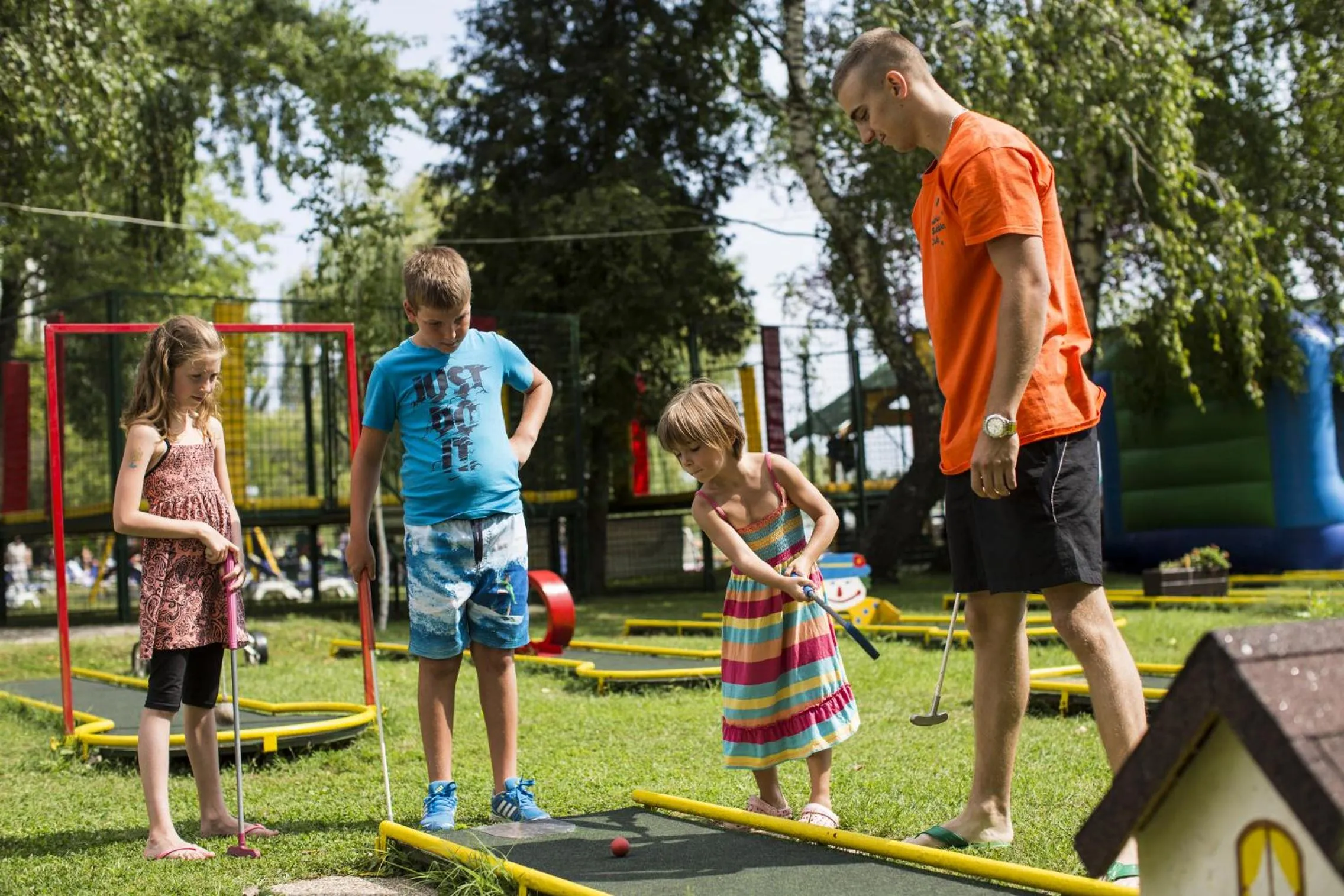 Children play ground in Danubius Hotel Marina