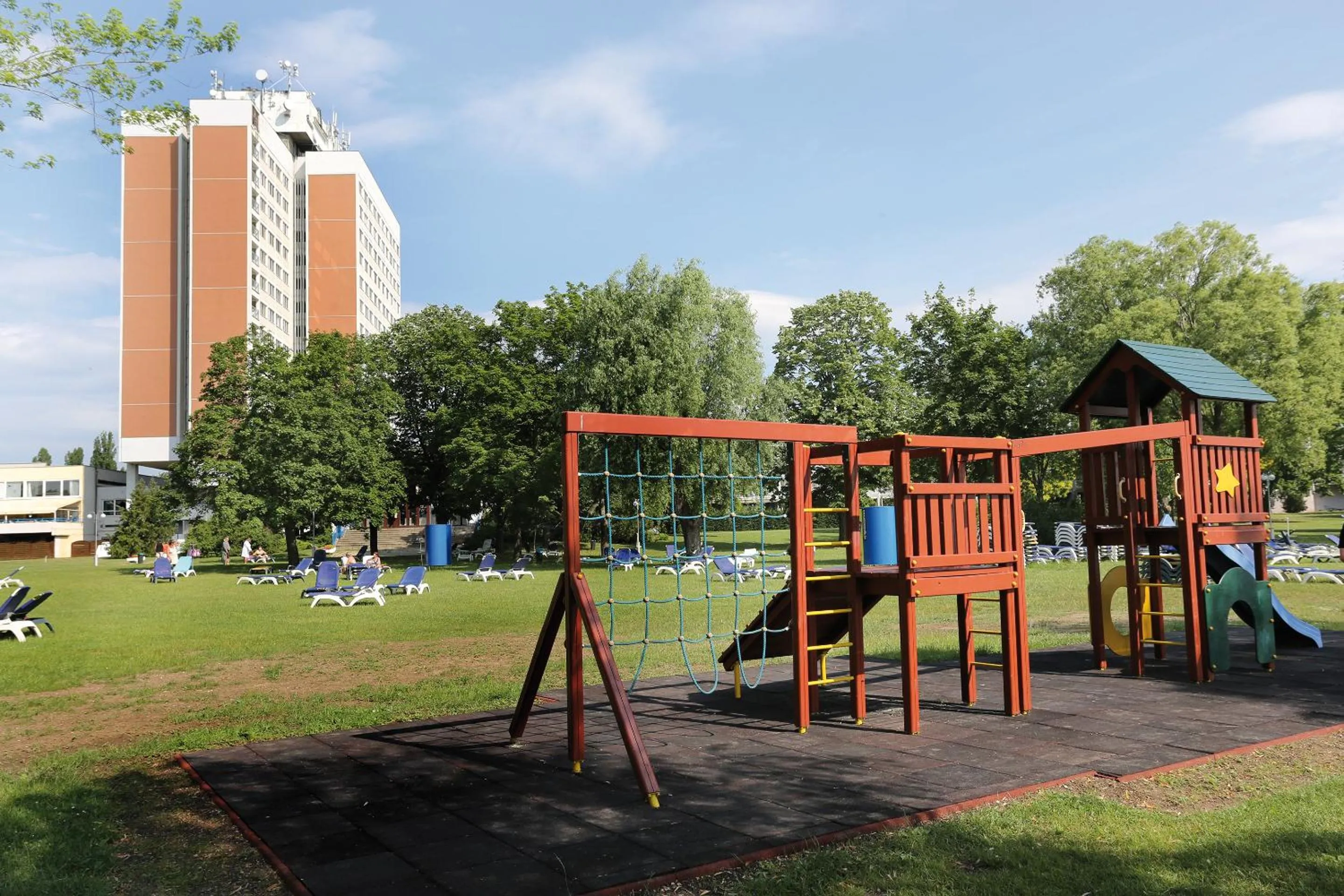 Children play ground in Danubius Hotel Marina