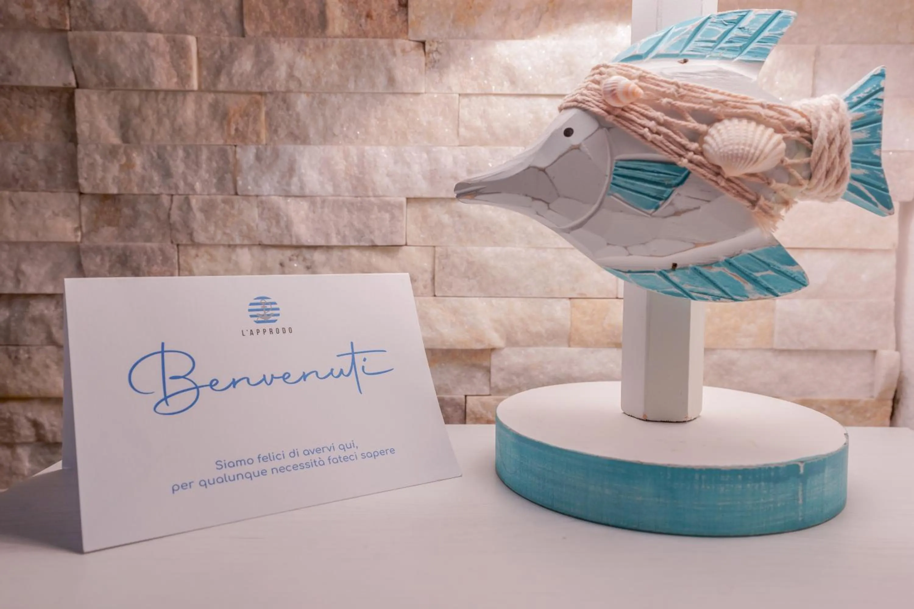 Decorative detail in Approdo Rooms - Eja Sardinia