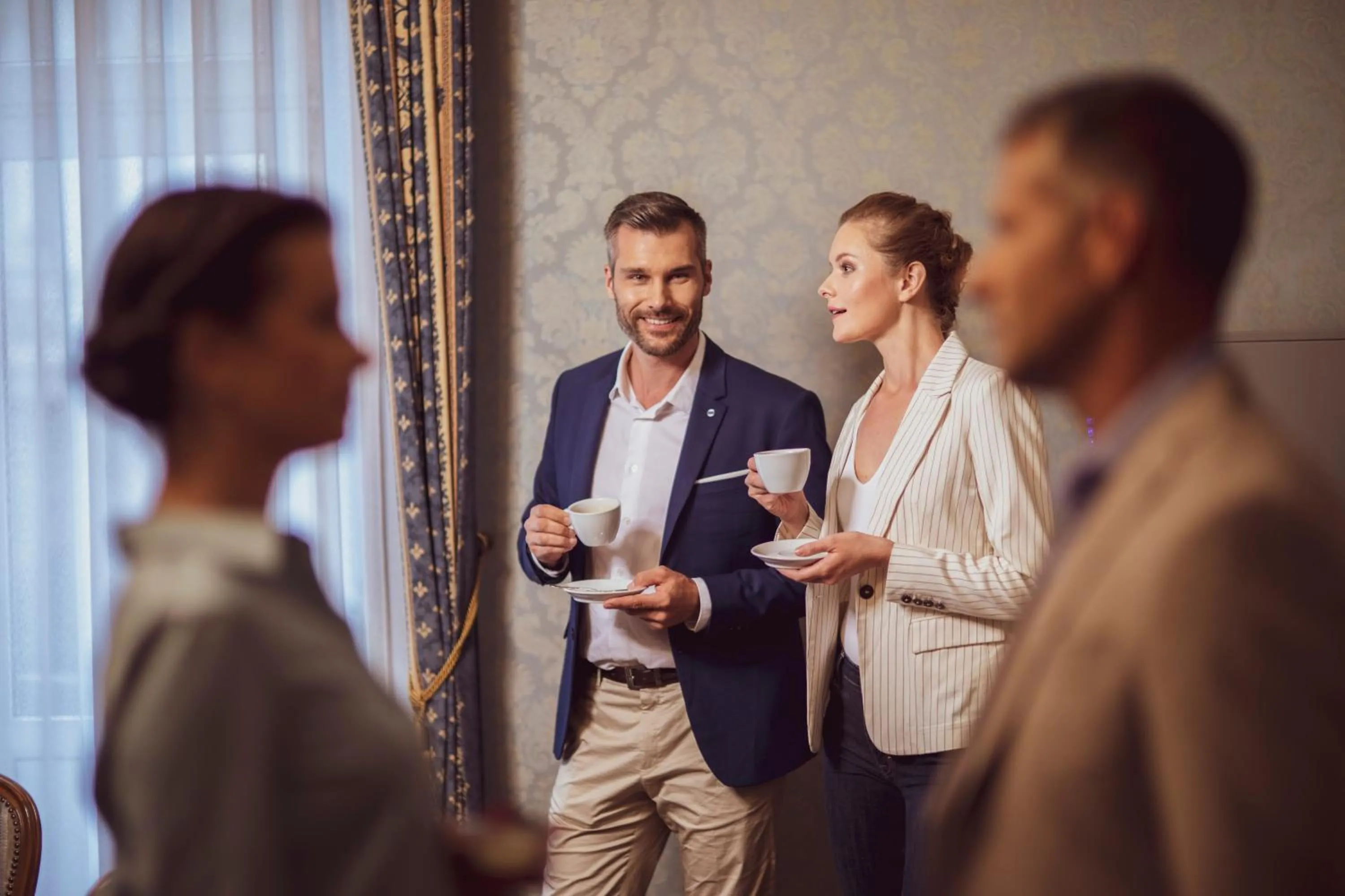 People in Danubius Hotel Astoria City Center