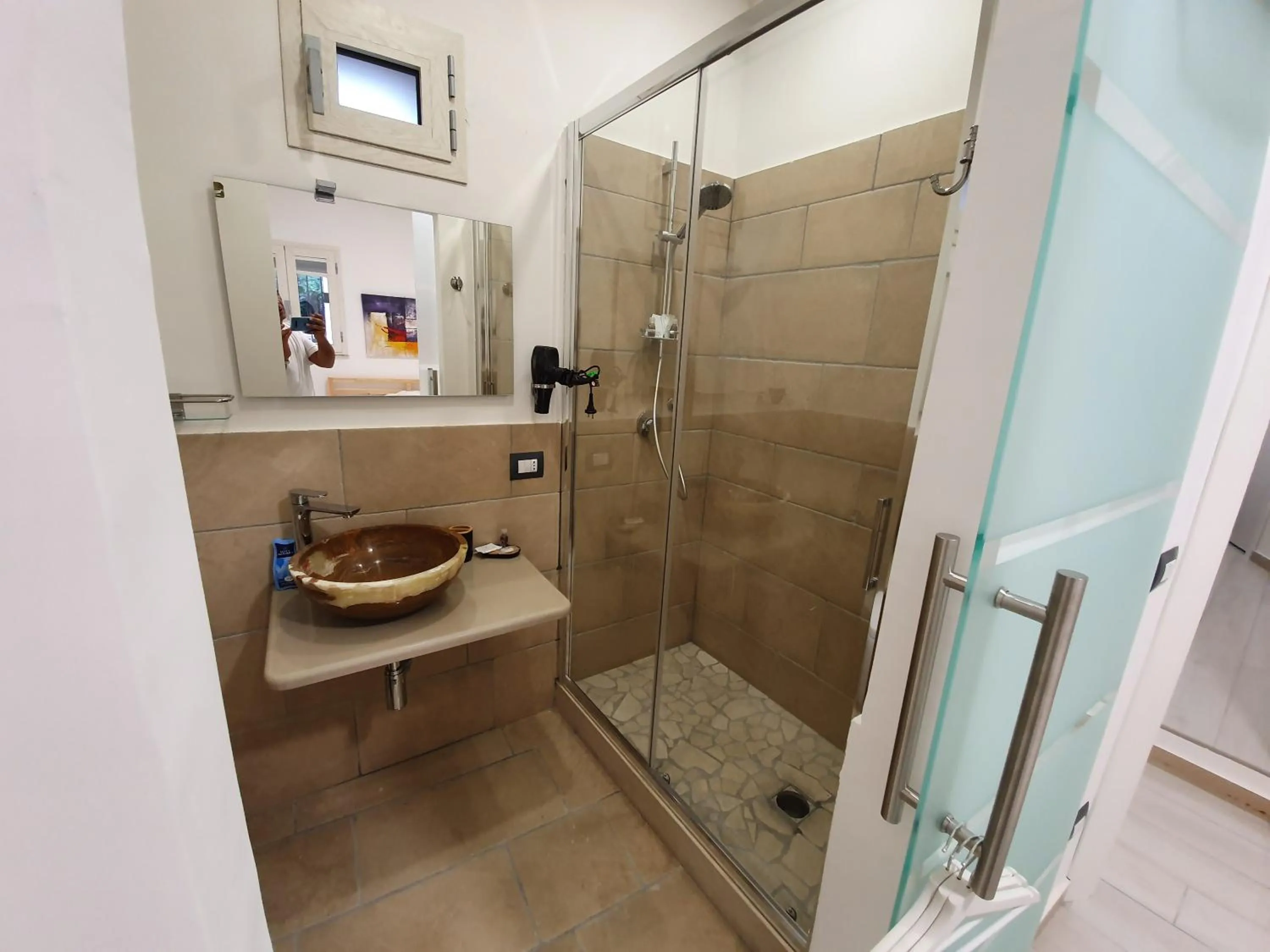 Shower in Il Daviduccio ibla