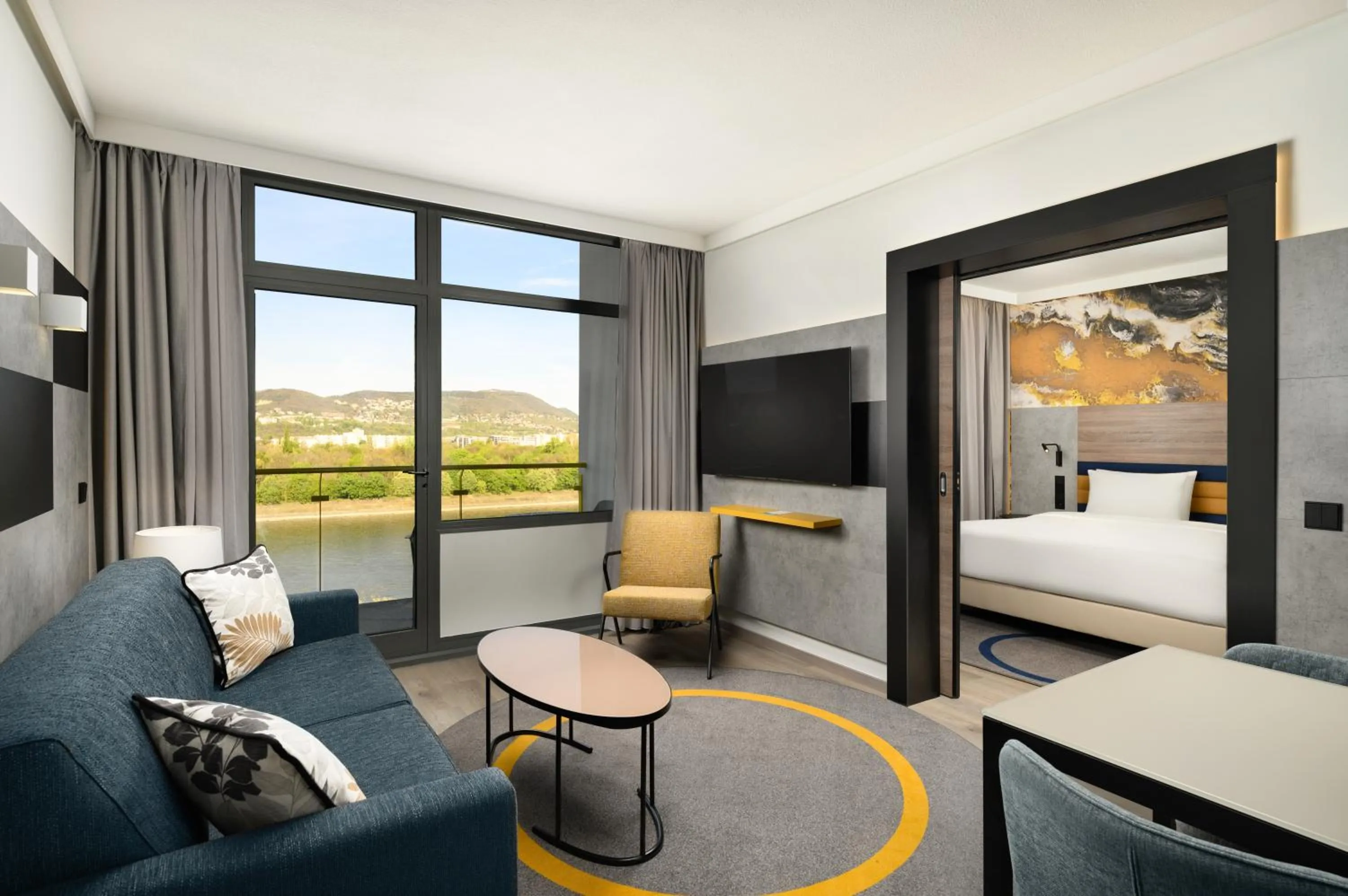 Bed in Danubius Hotel Helia