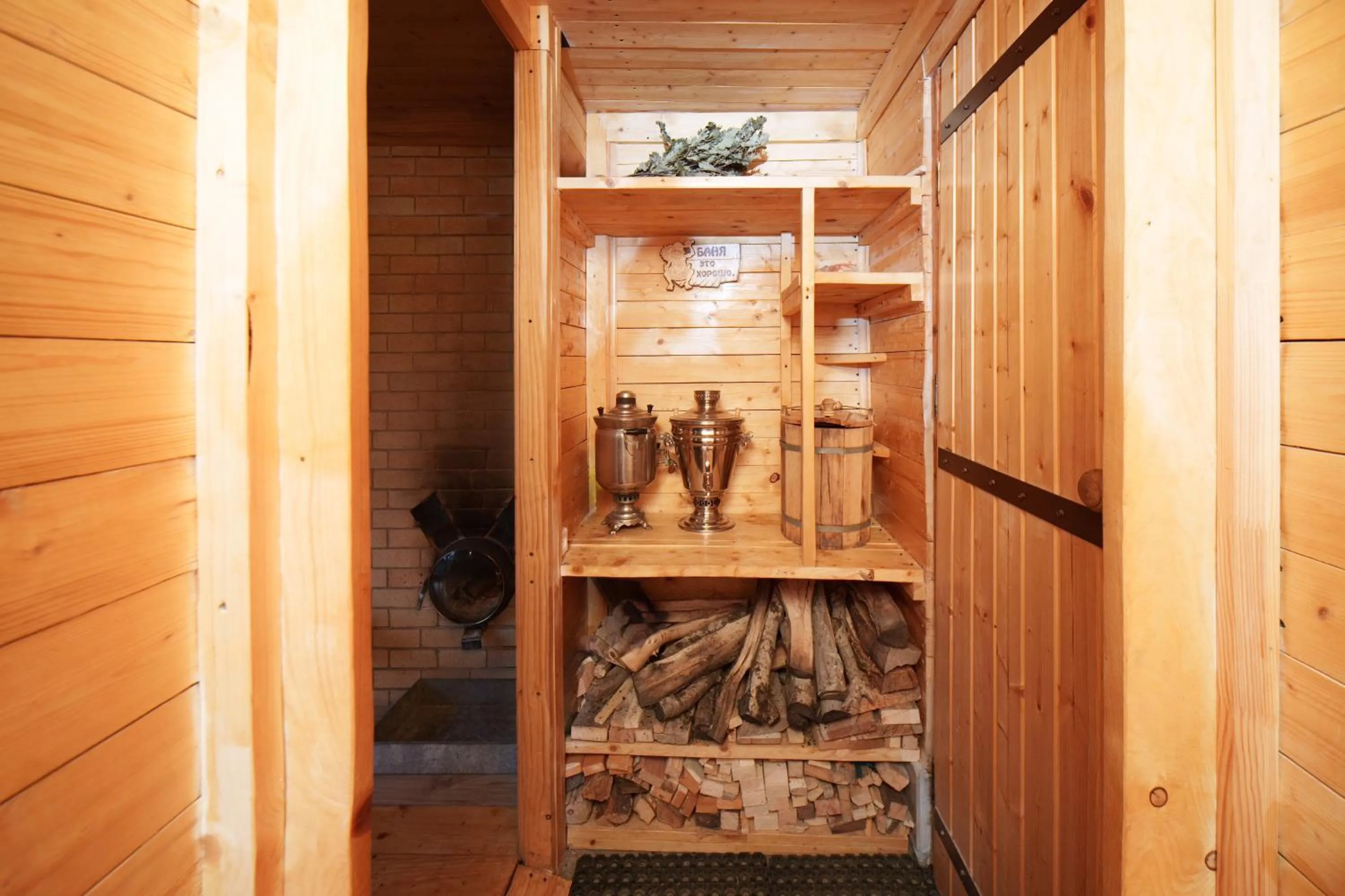 Sauna in DiliVita Rest House