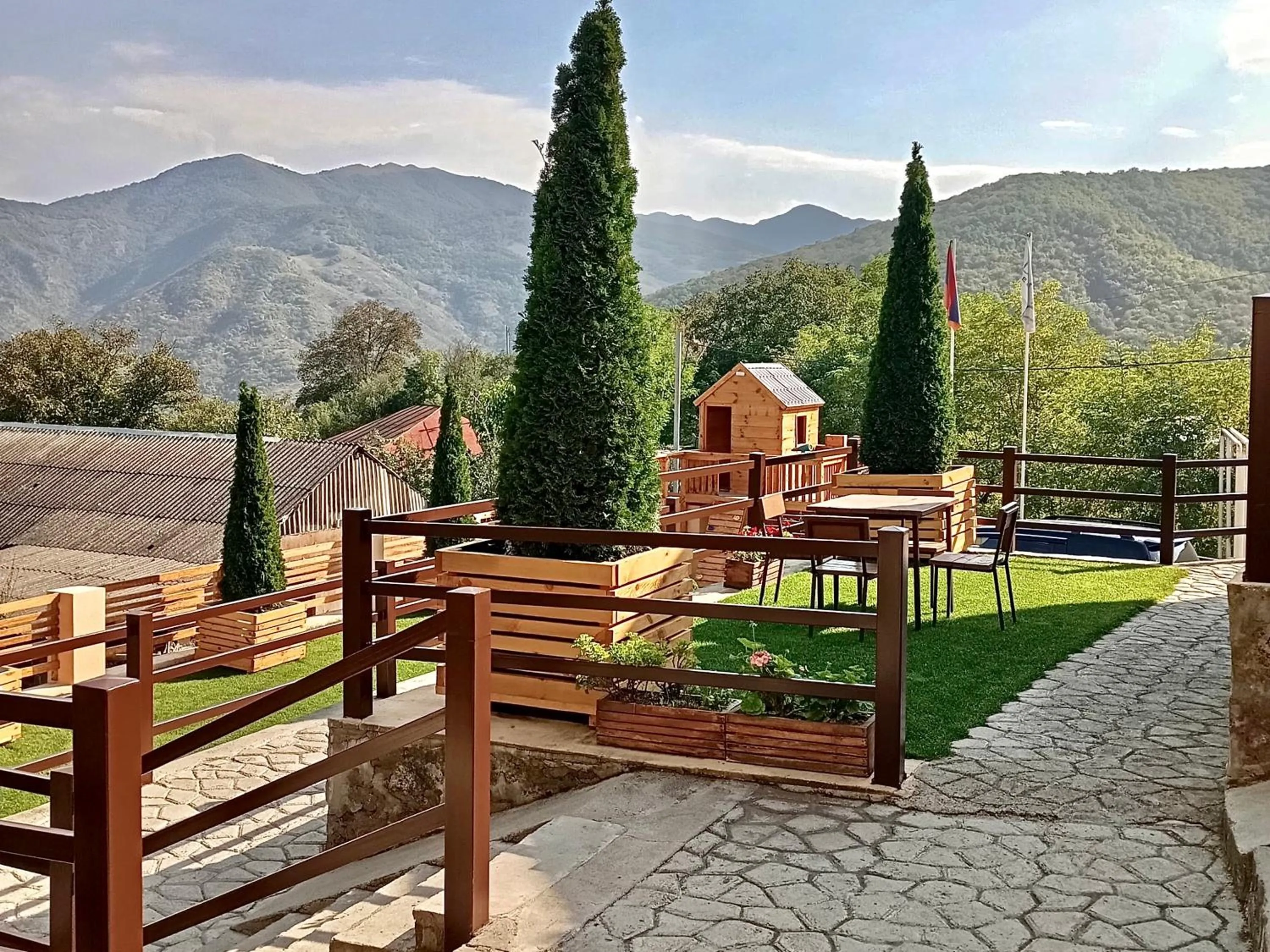 Garden in DiliVita Rest House