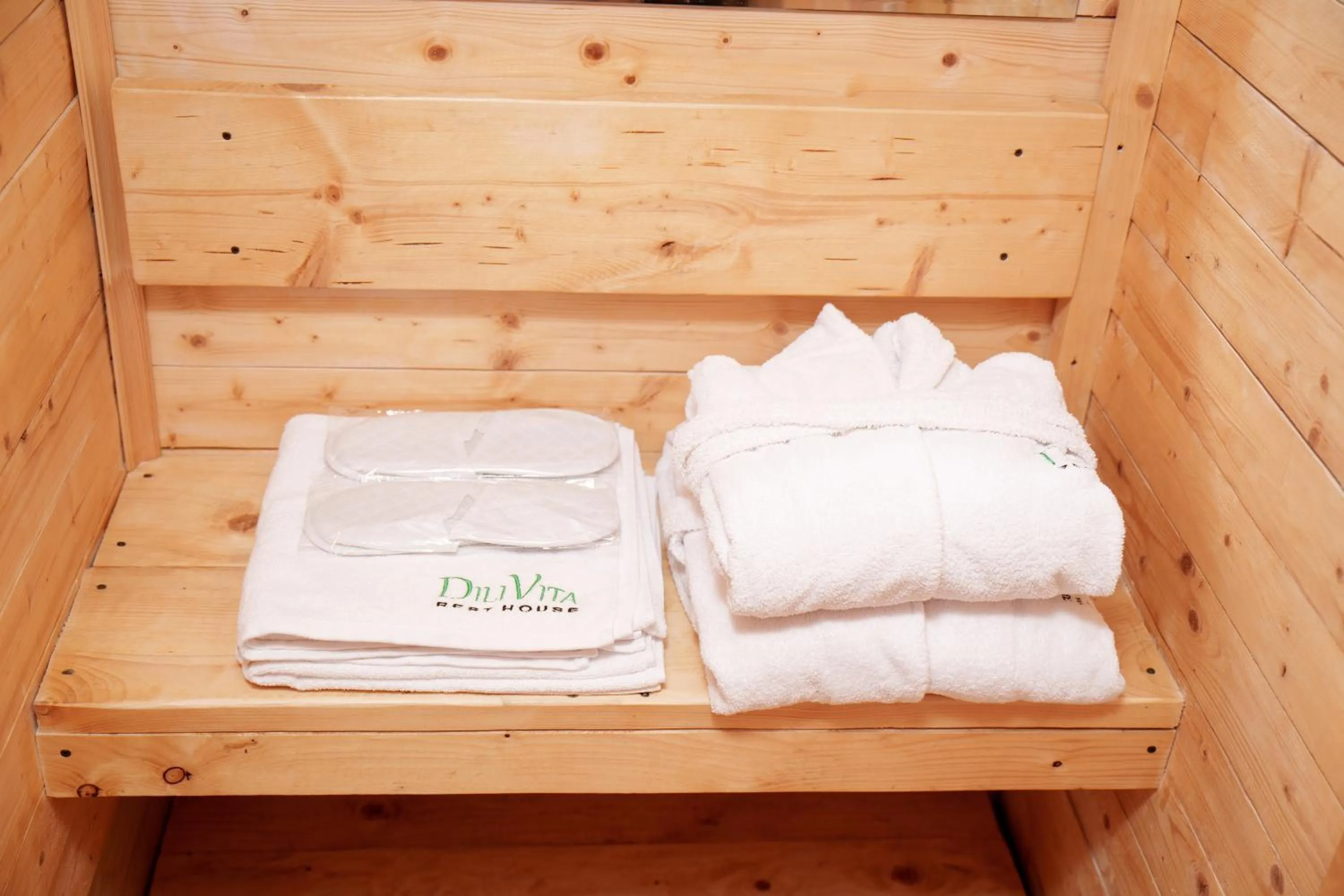 Sauna in DiliVita Rest House