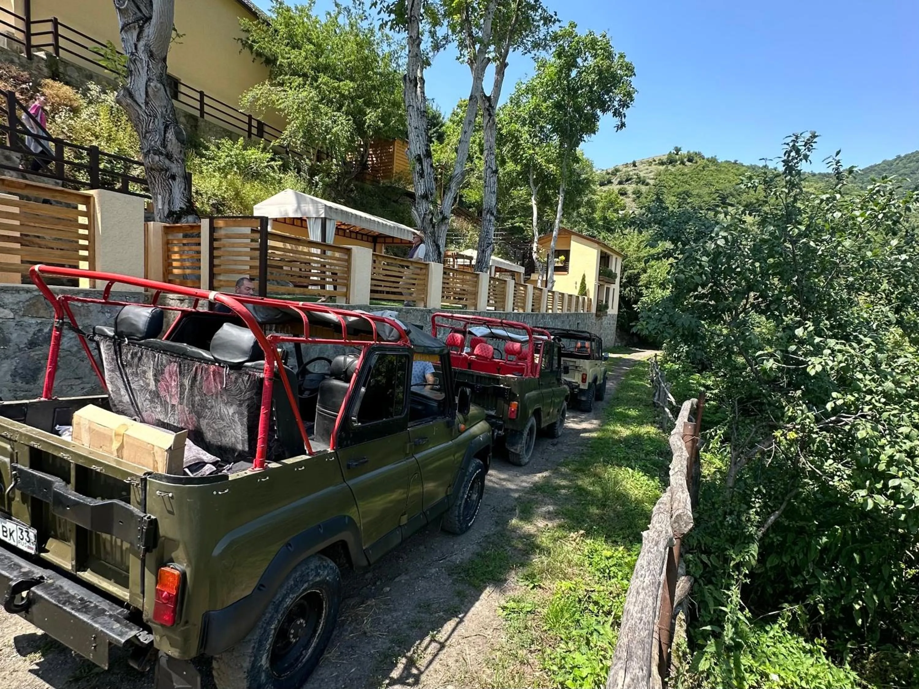 Garden view in DiliVita Rest House