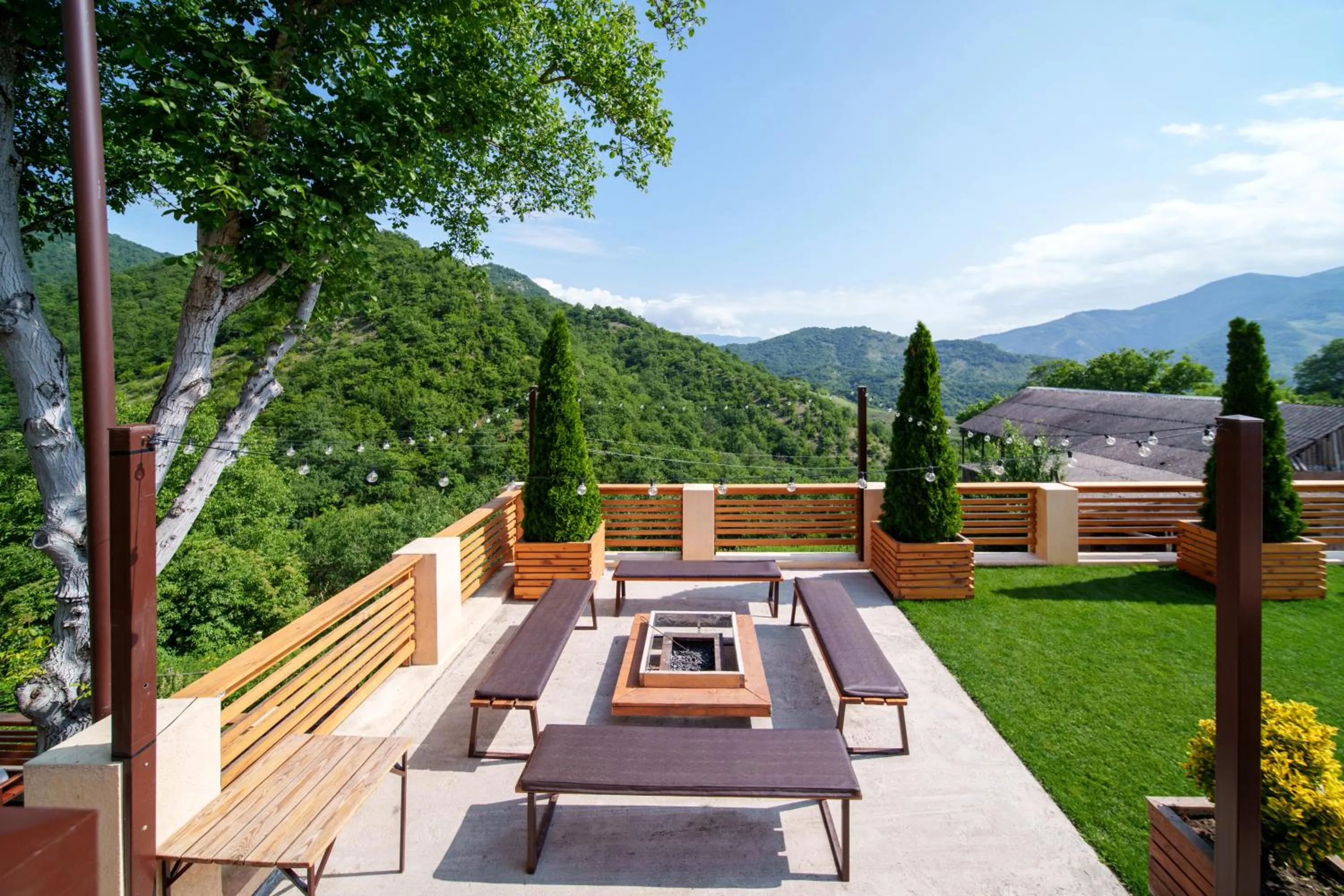 Patio in DiliVita Rest House