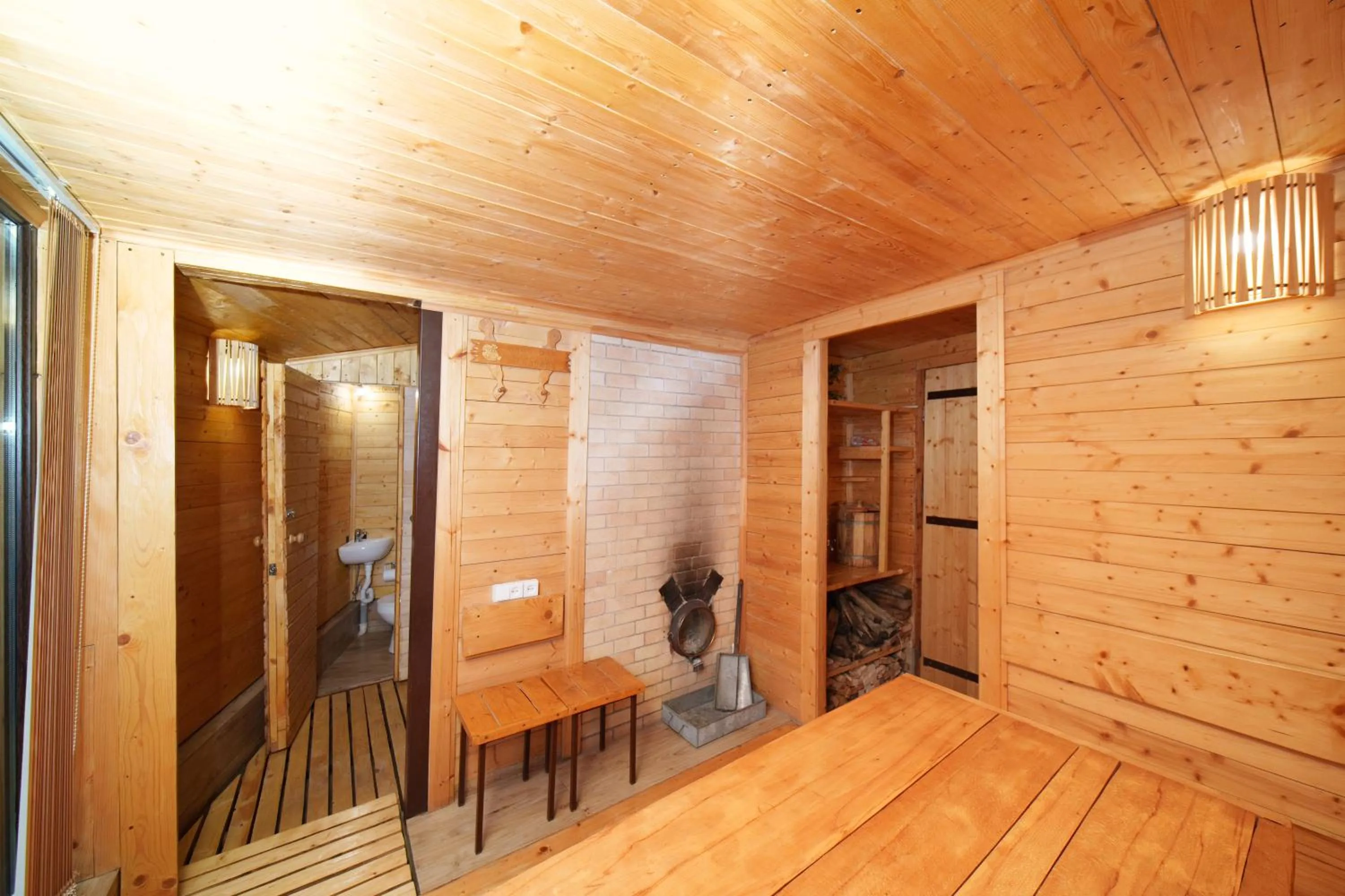 Sauna in DiliVita Rest House