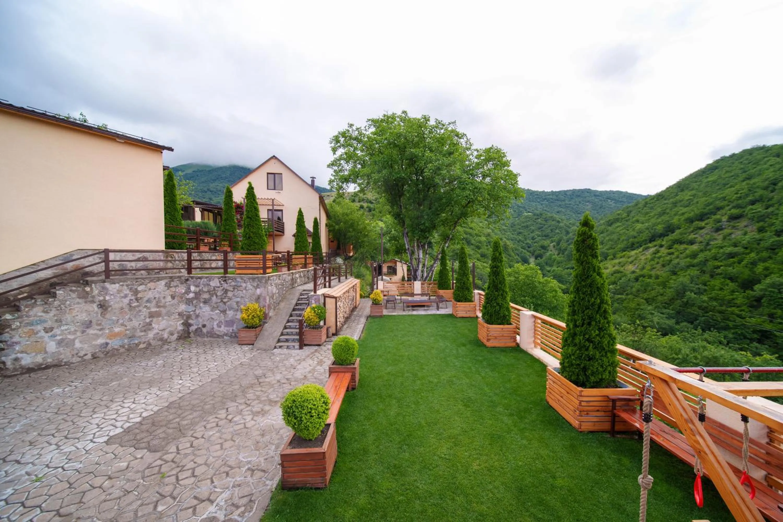 Mountain view in DiliVita Rest House