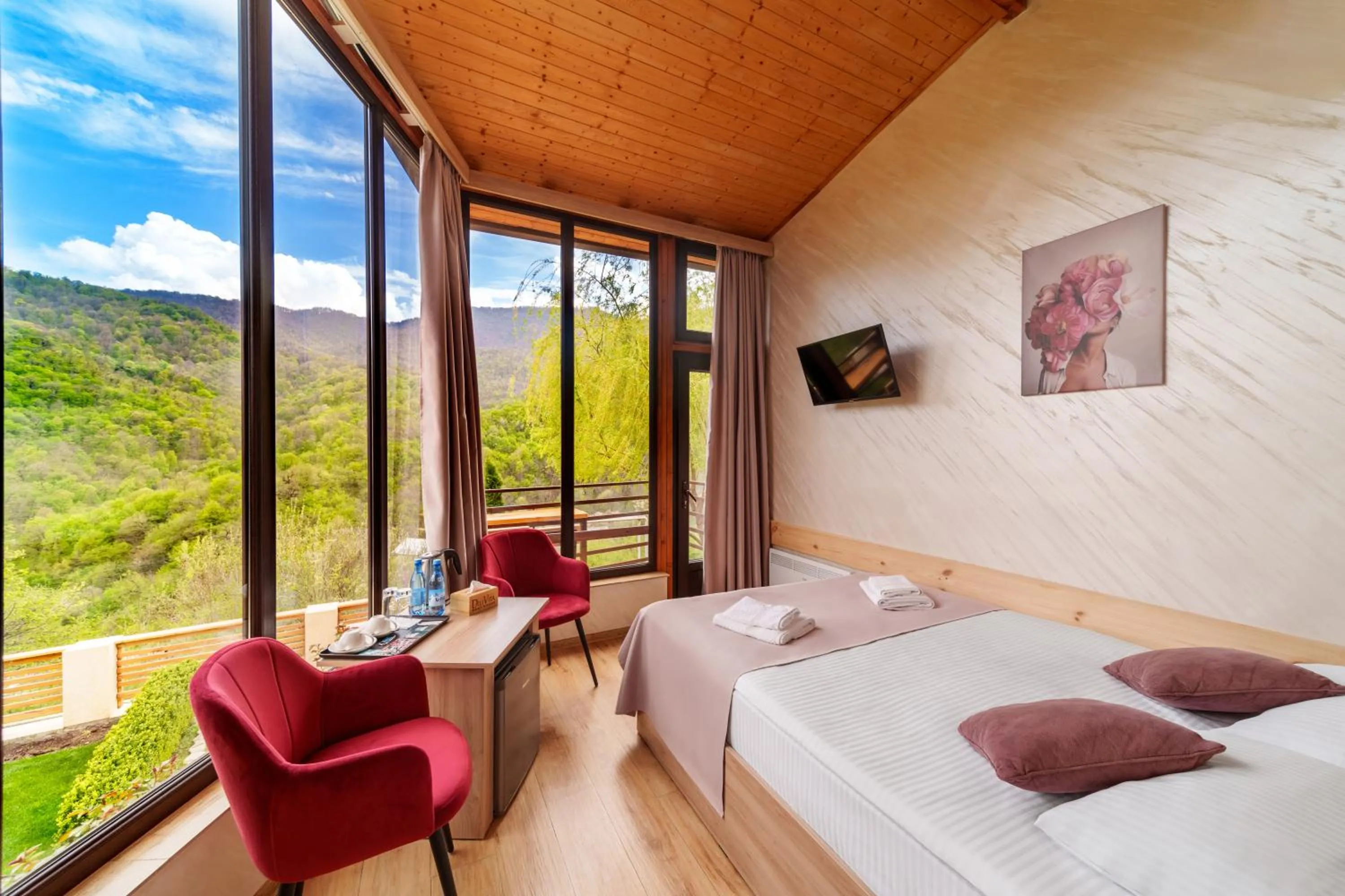 View (from property/room), Bed in DiliVita Rest House