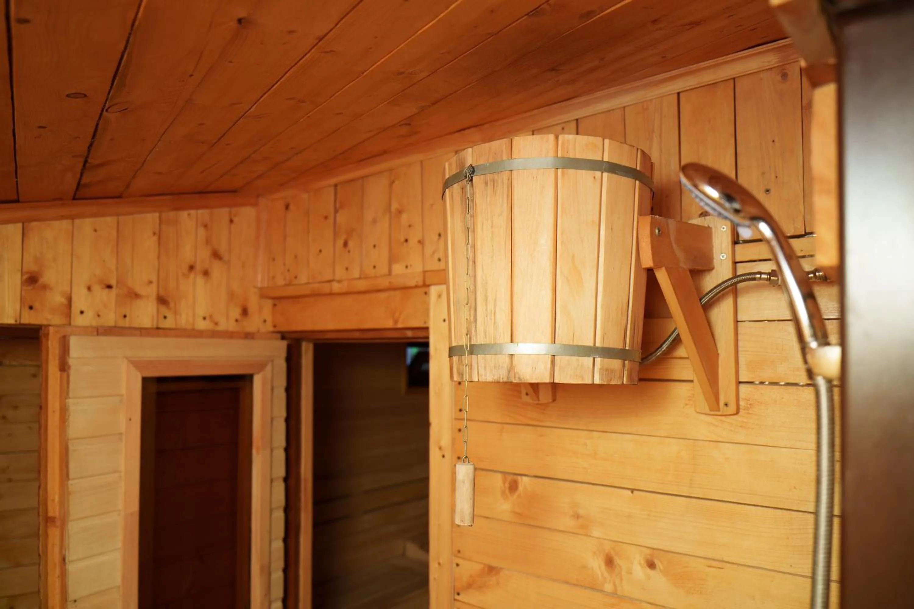 Sauna in DiliVita Rest House