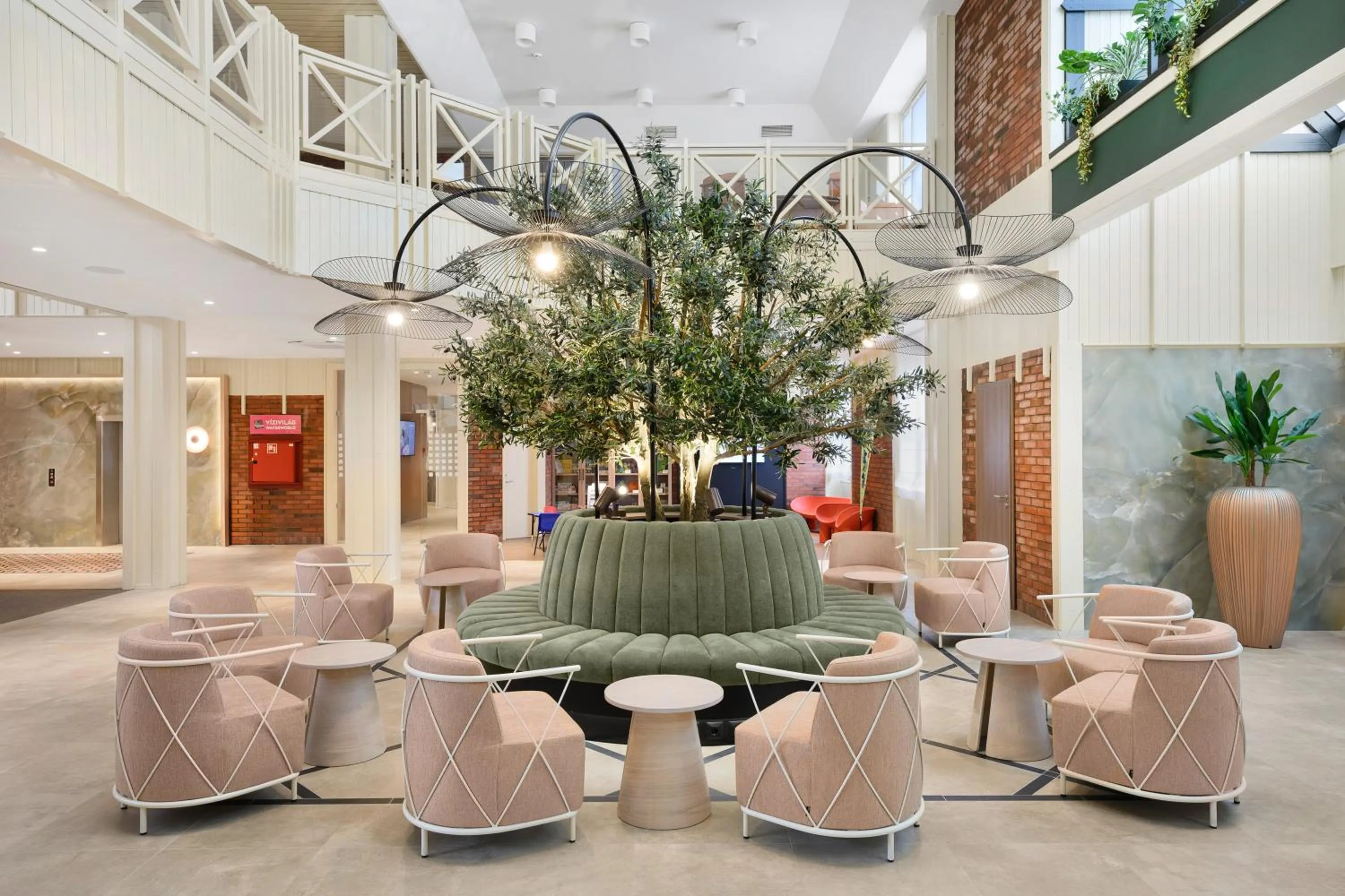 Lobby or reception in Danubius Hotel Bük