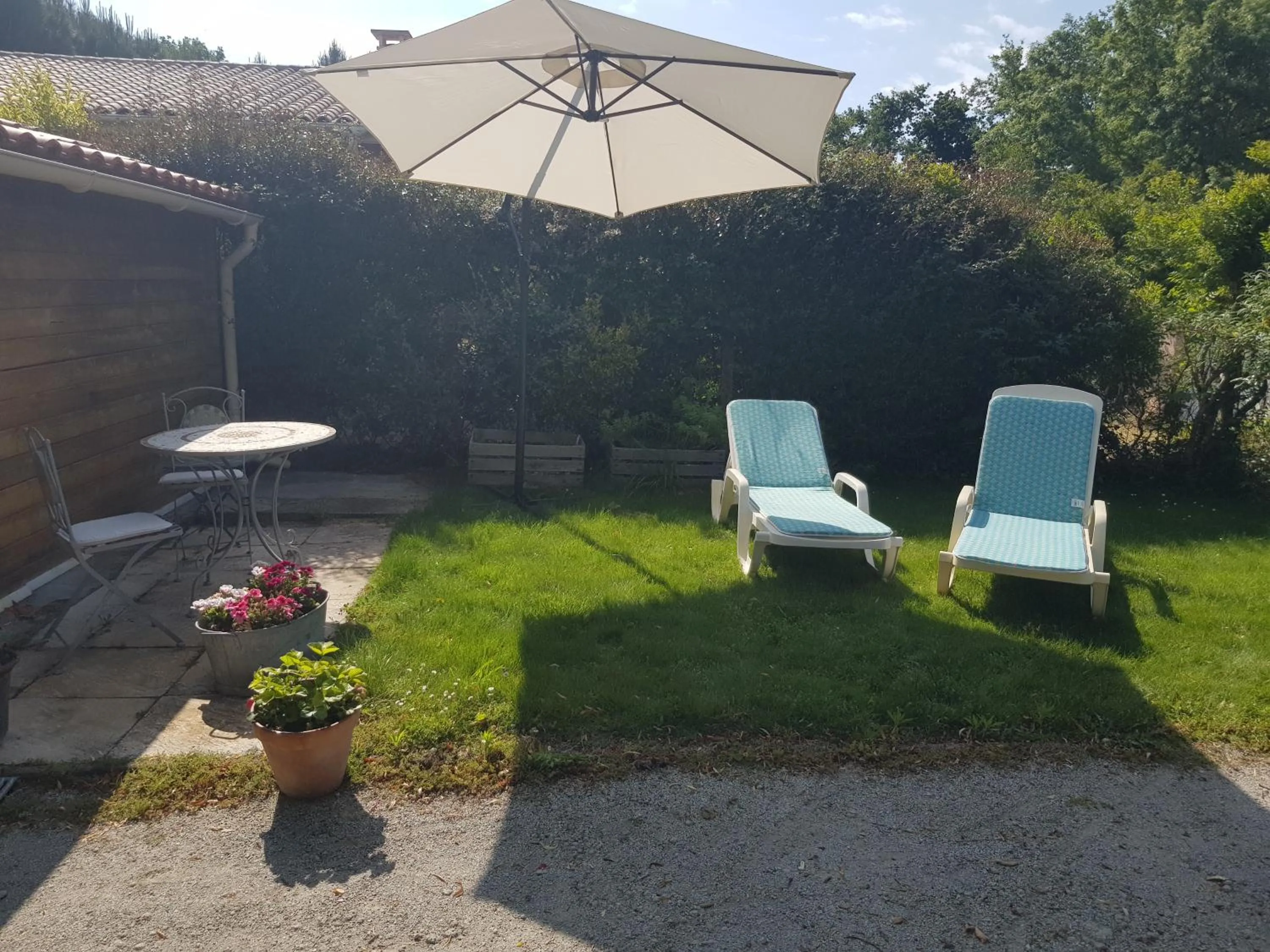 Garden in Au Petit Nid de Sanguinet