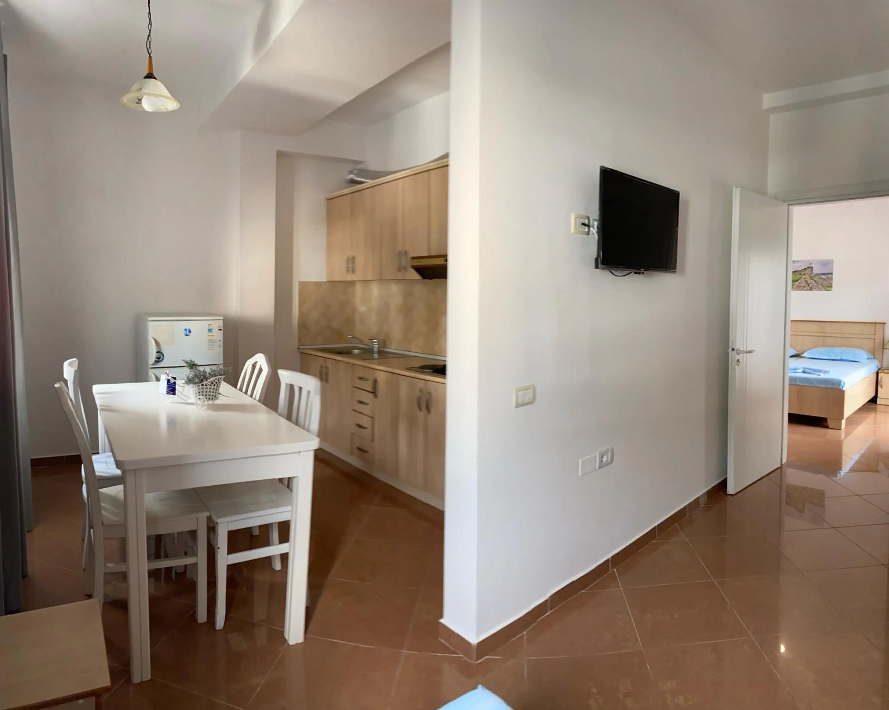 Kitchen or kitchenette in Hotel SUNSET GL