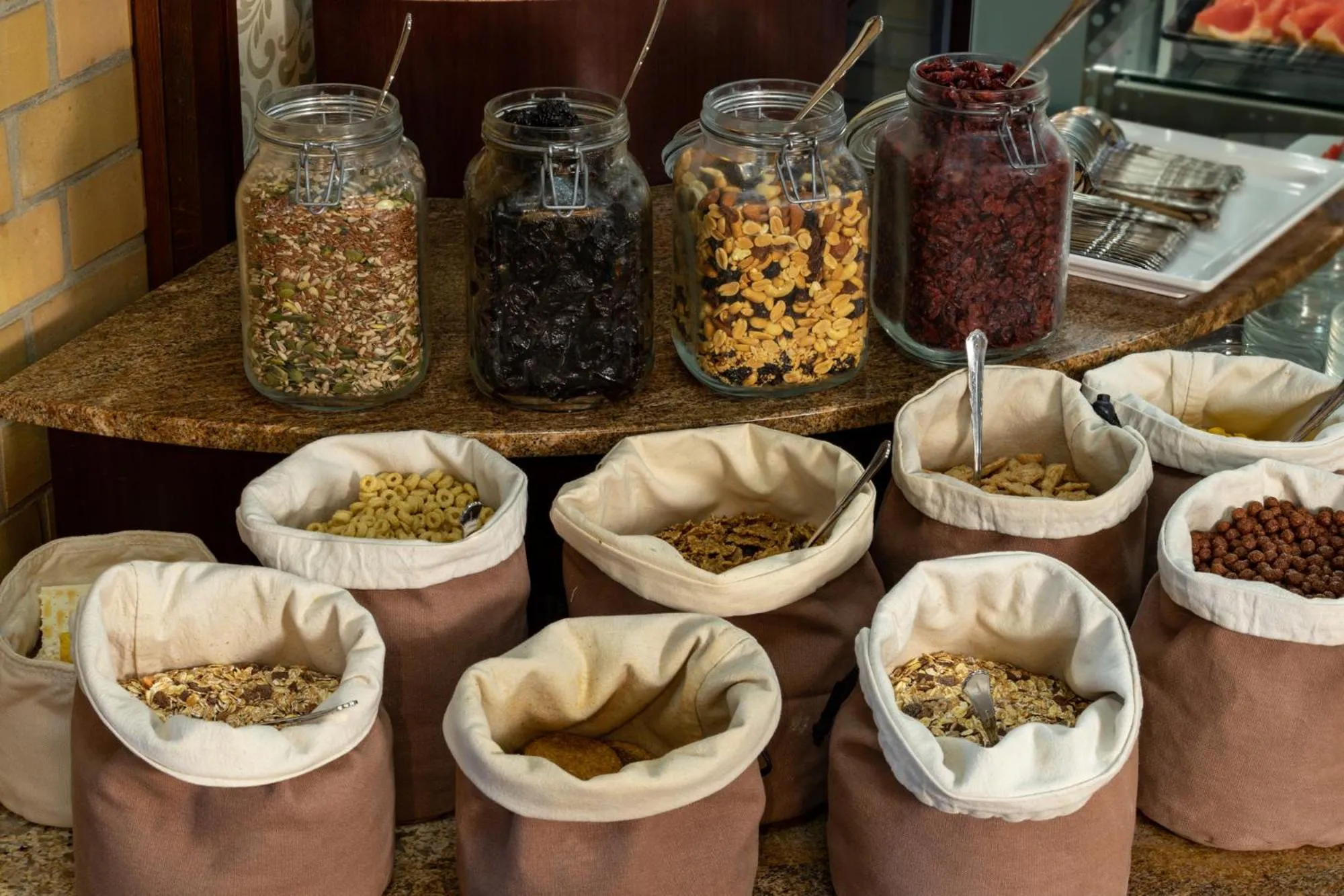 Buffet breakfast in Ensana Grand Margaret Island