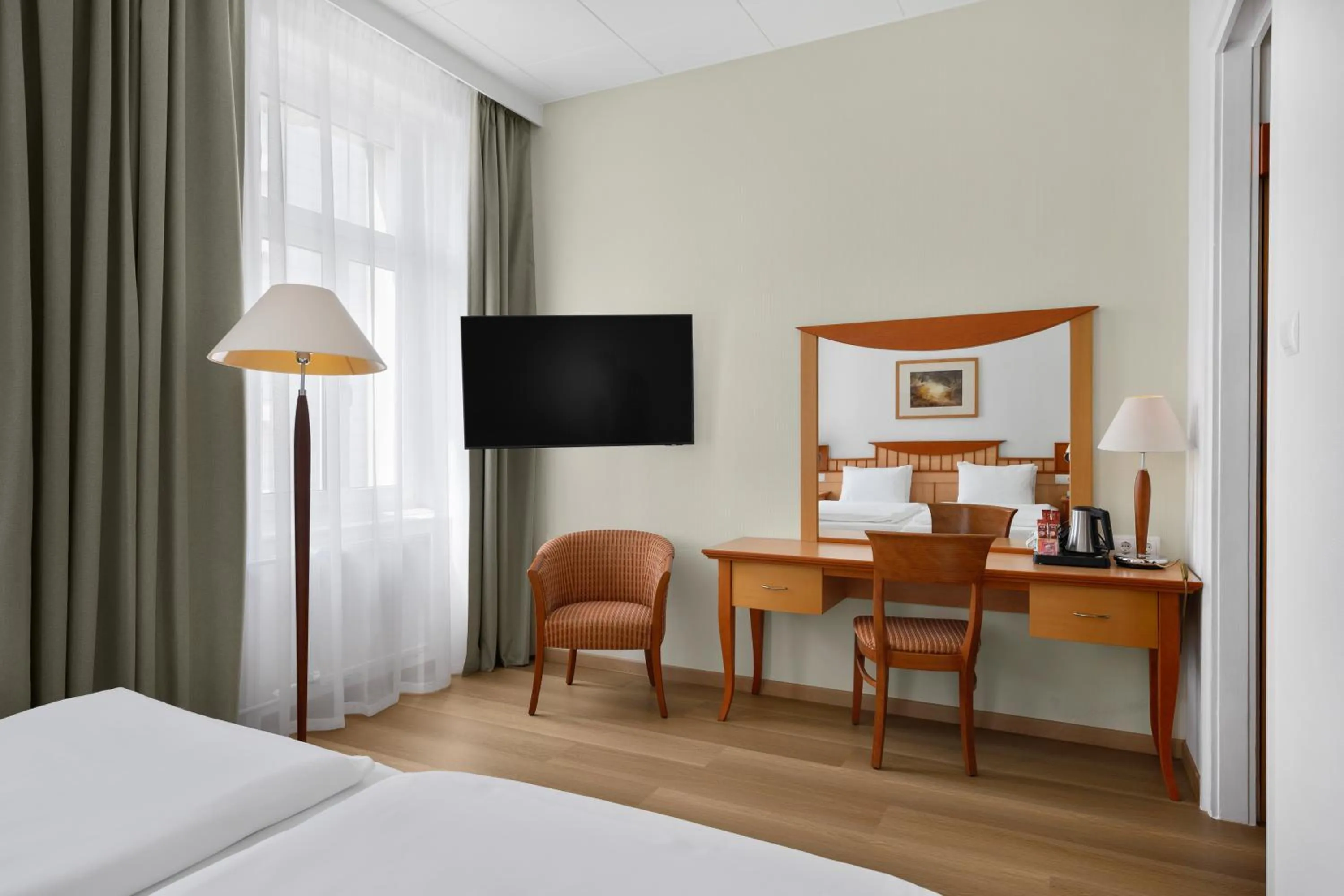 Bed in Danubius Hotel Raba