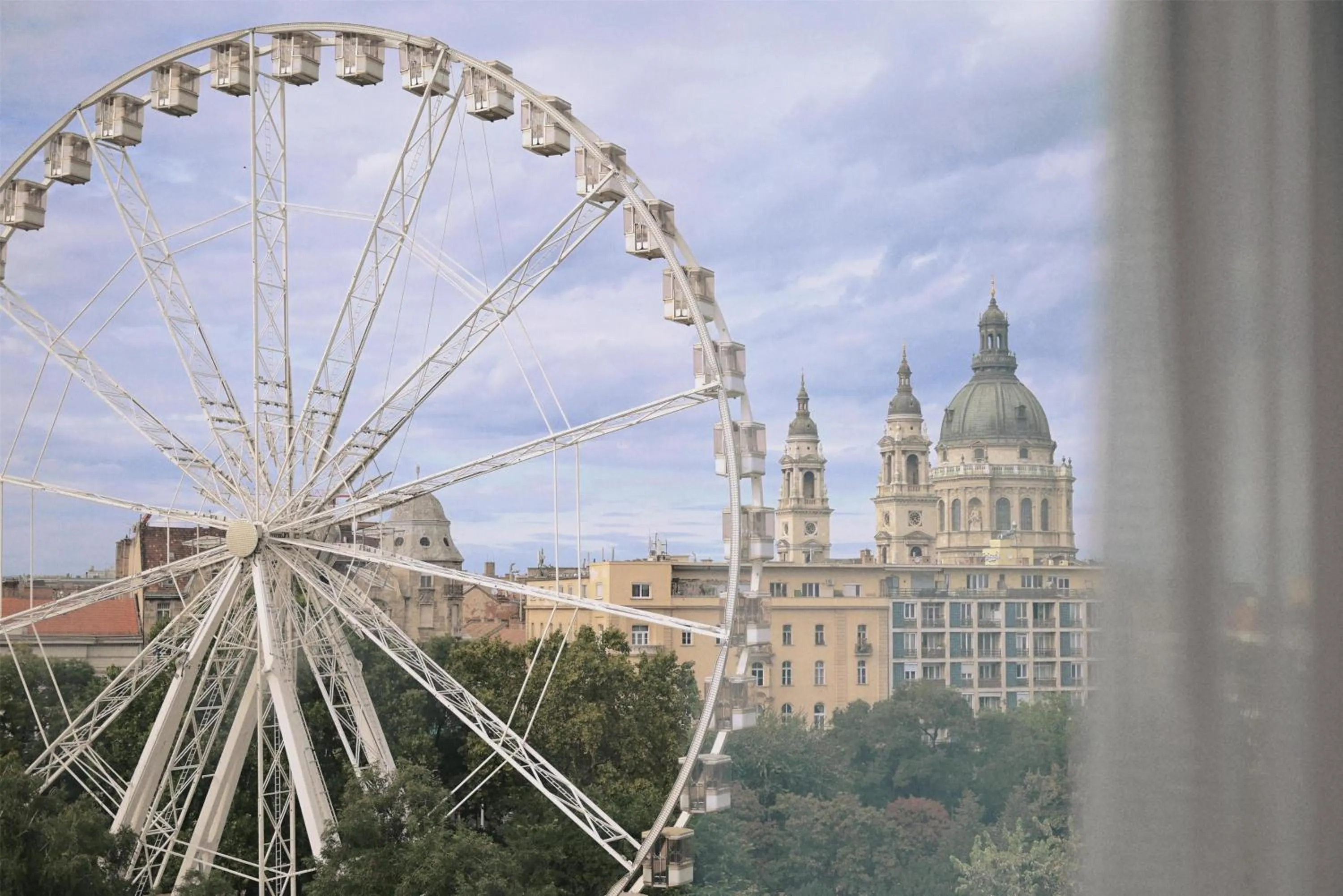 View (from property/room) in Kempinski Hotel Corvinus Budapest