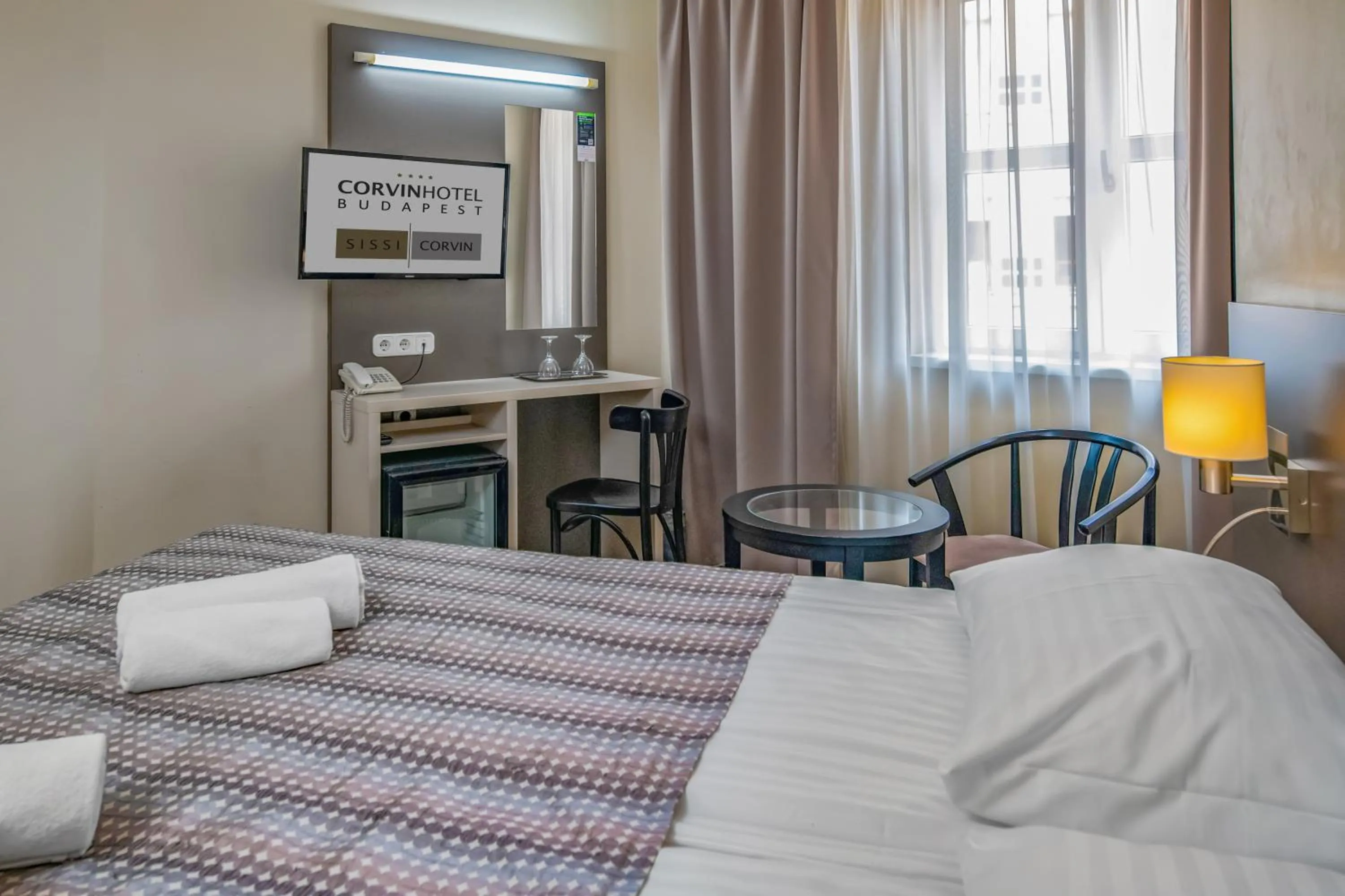 Photo of the whole room, Bed in Corvin Hotel Budapest Corvin Wing