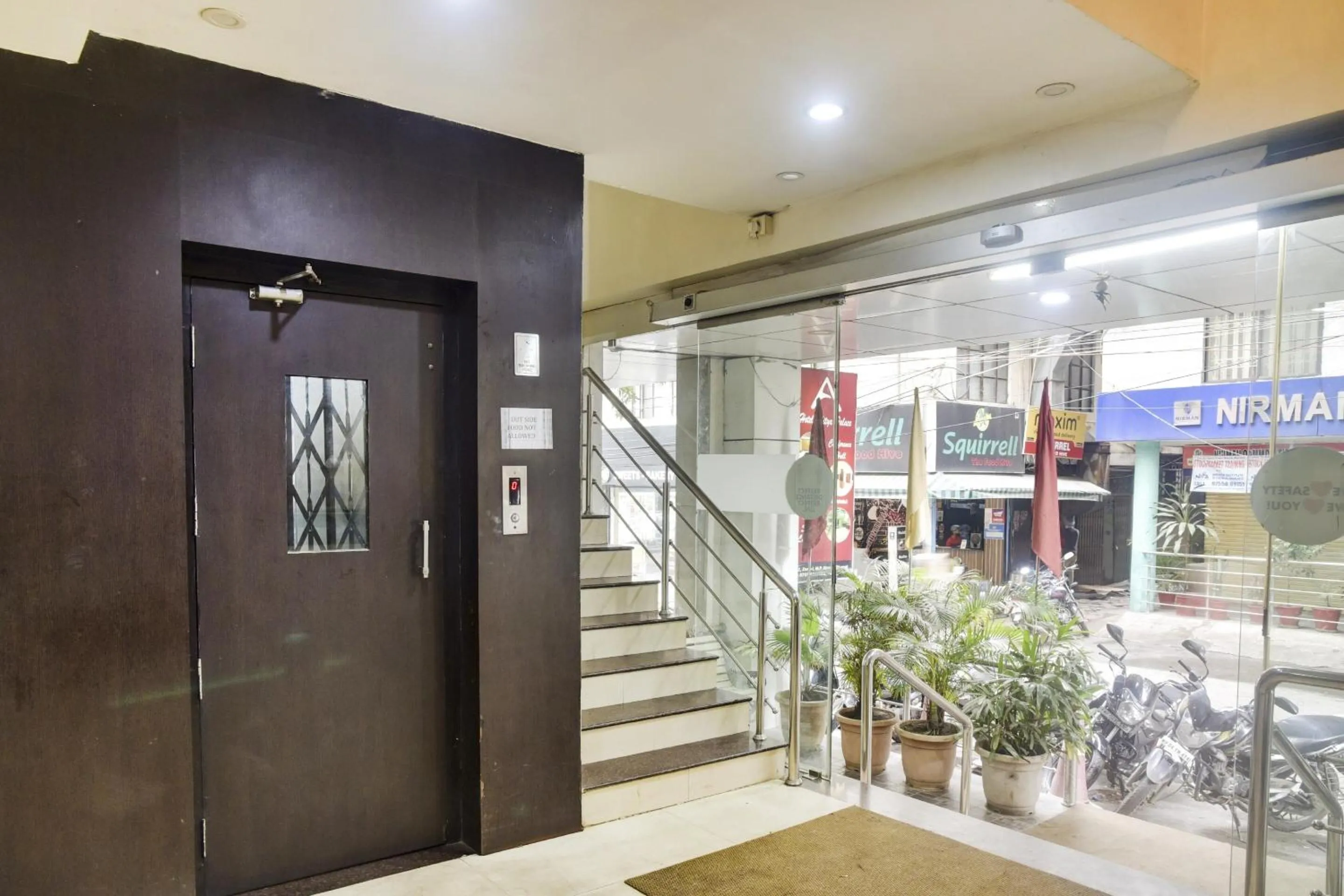 Facility for disabled guests in Hotel O Aditya Palace