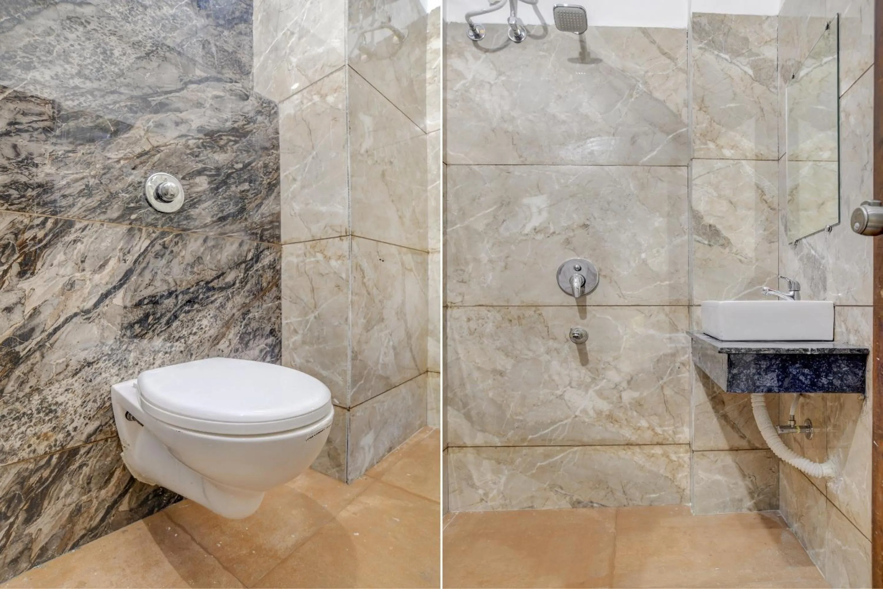 Bathroom in Capital O Abri Krishna