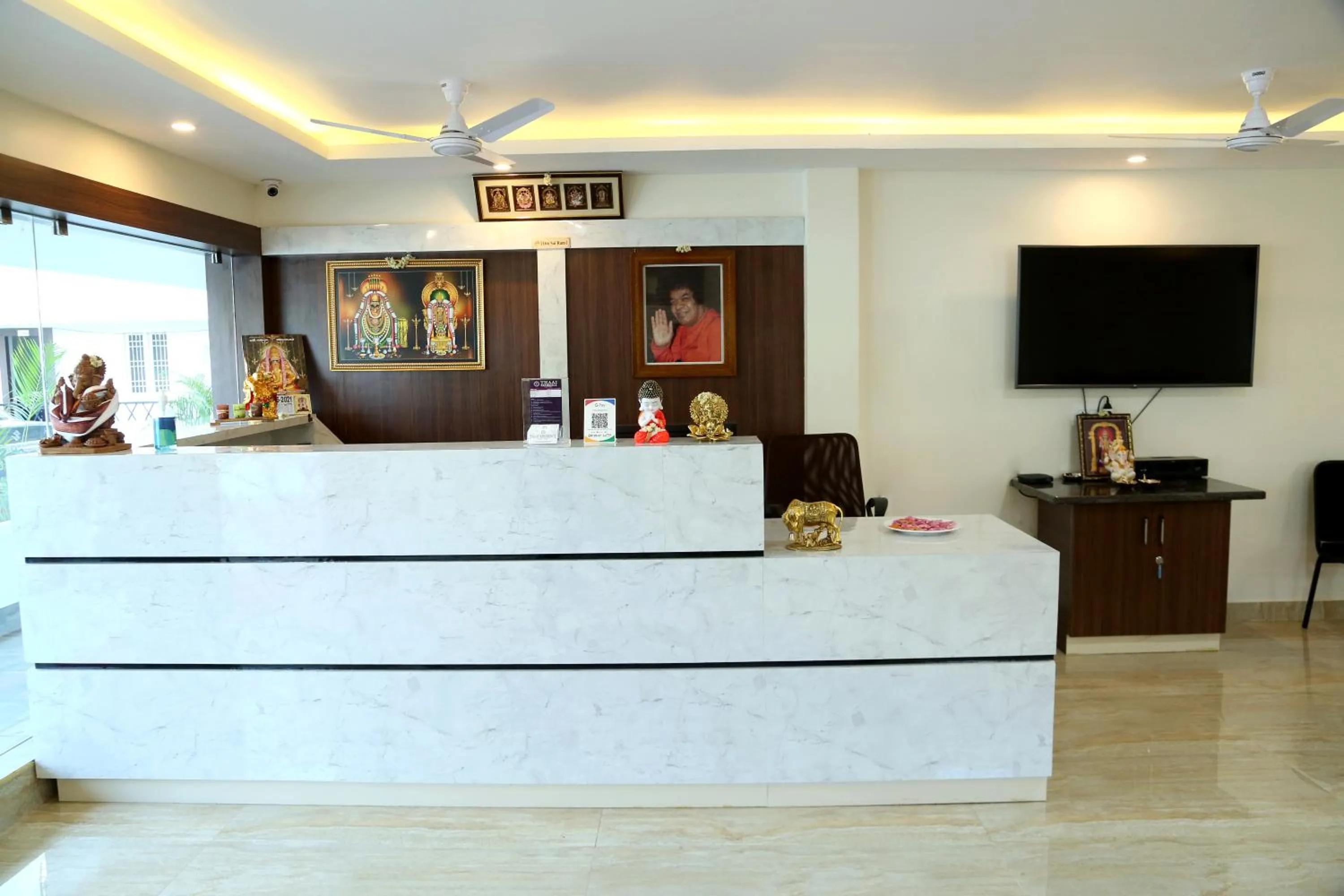 Lobby or reception in THAAI RESIDENCY