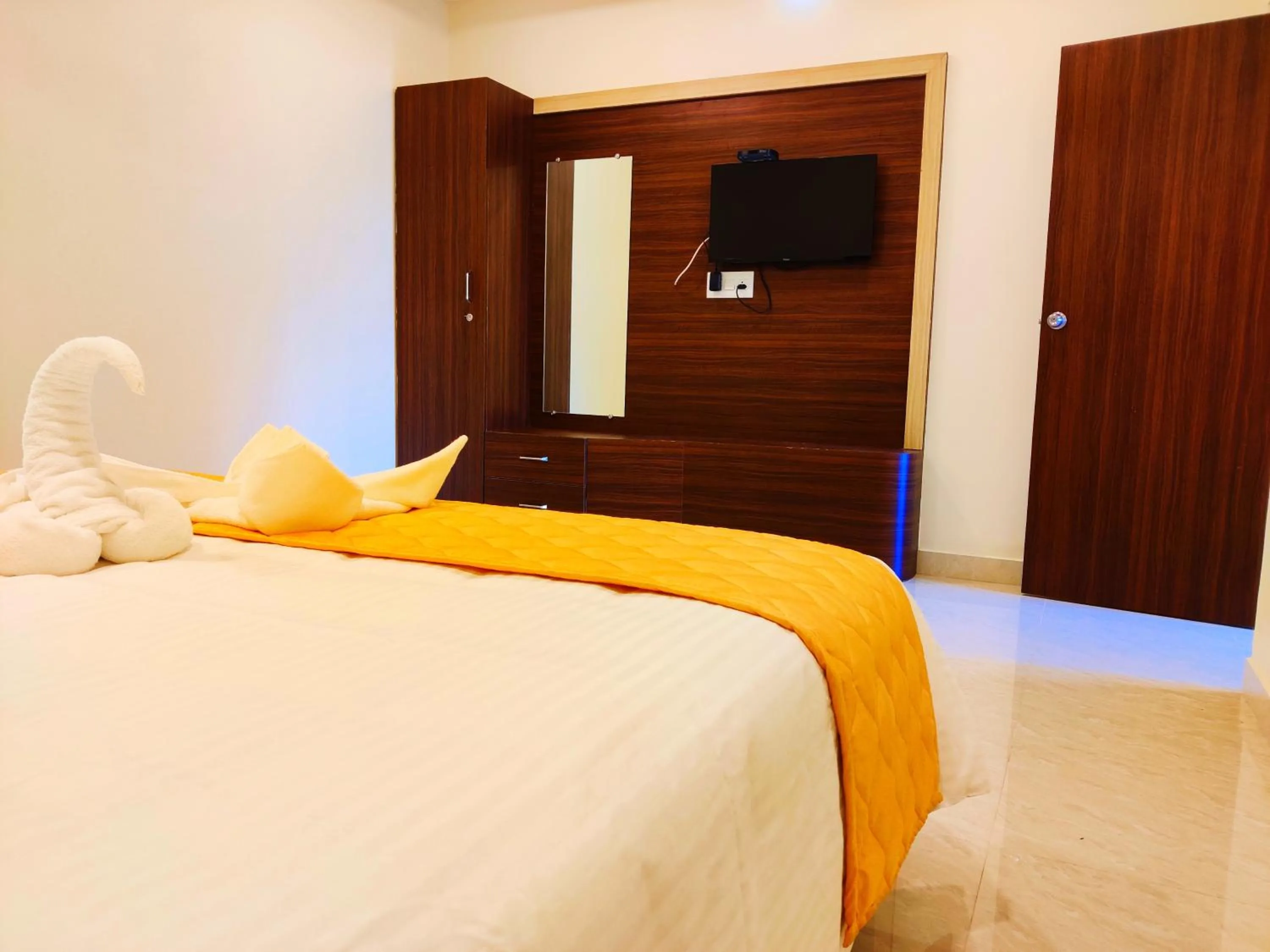 Bedroom, Bed in THAAI RESIDENCY