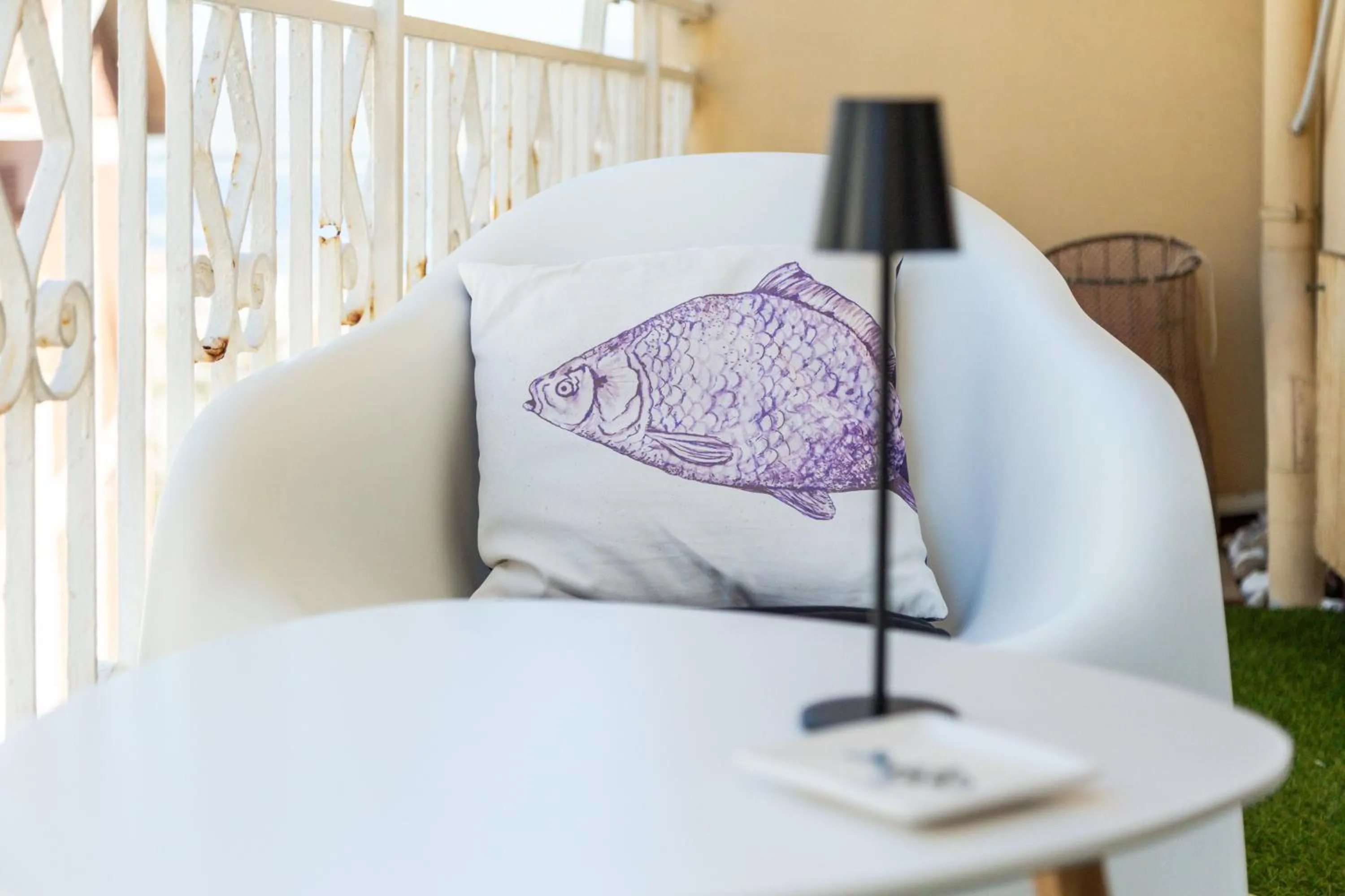 Balcony/Terrace in B&B Calamoresca