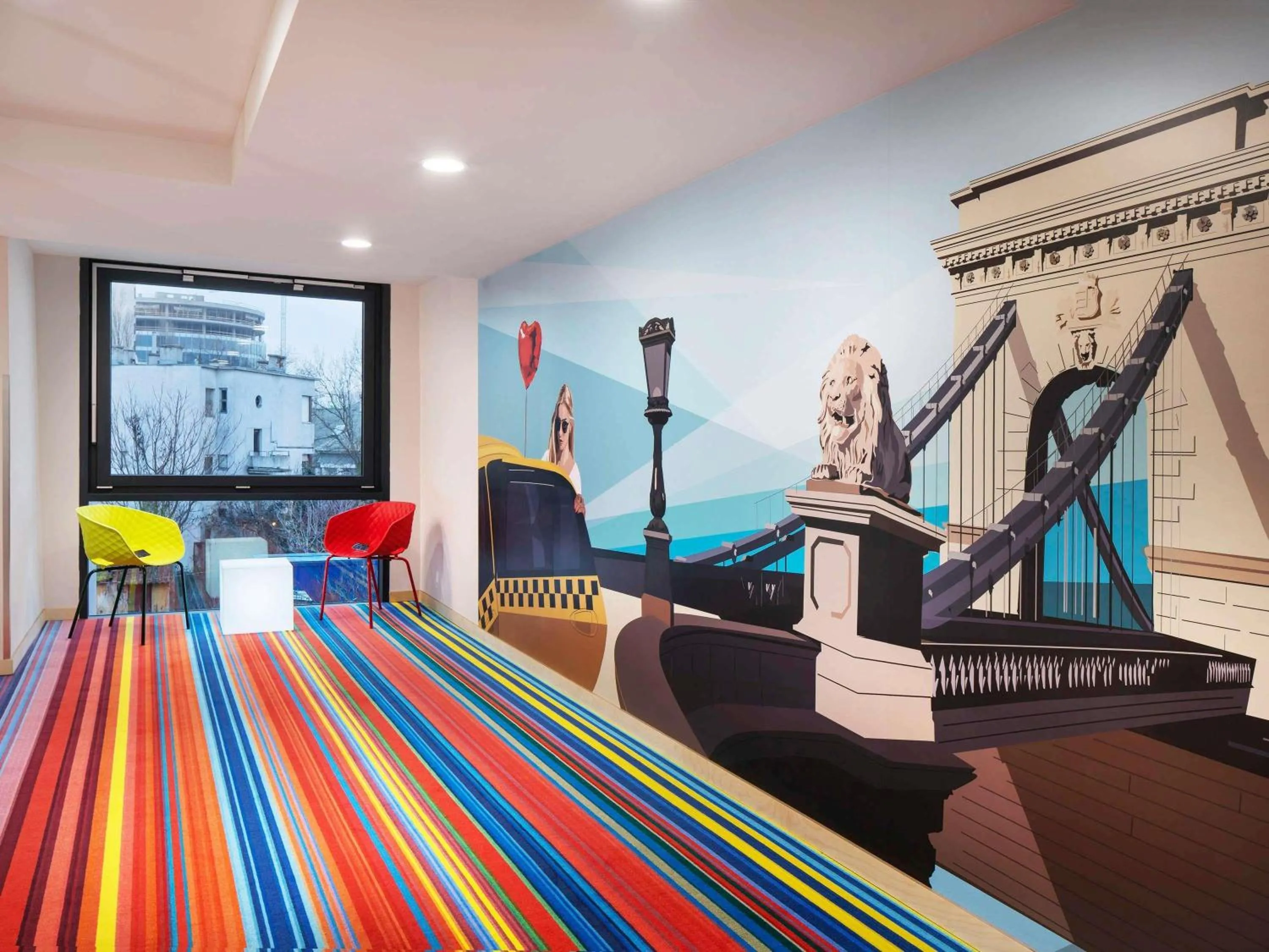 Property building in ibis Styles Budapest Citywest