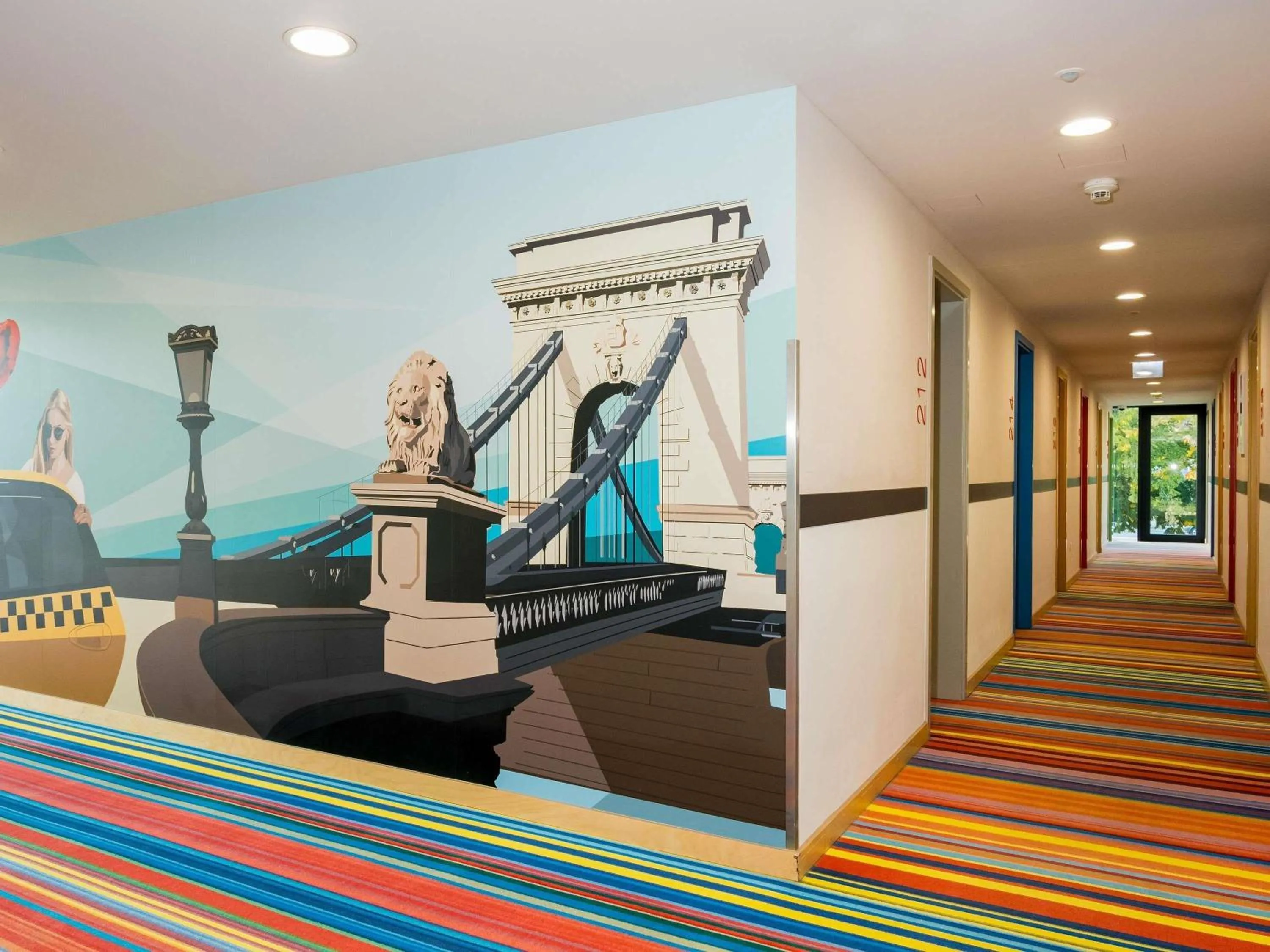 Property building in ibis Styles Budapest Citywest