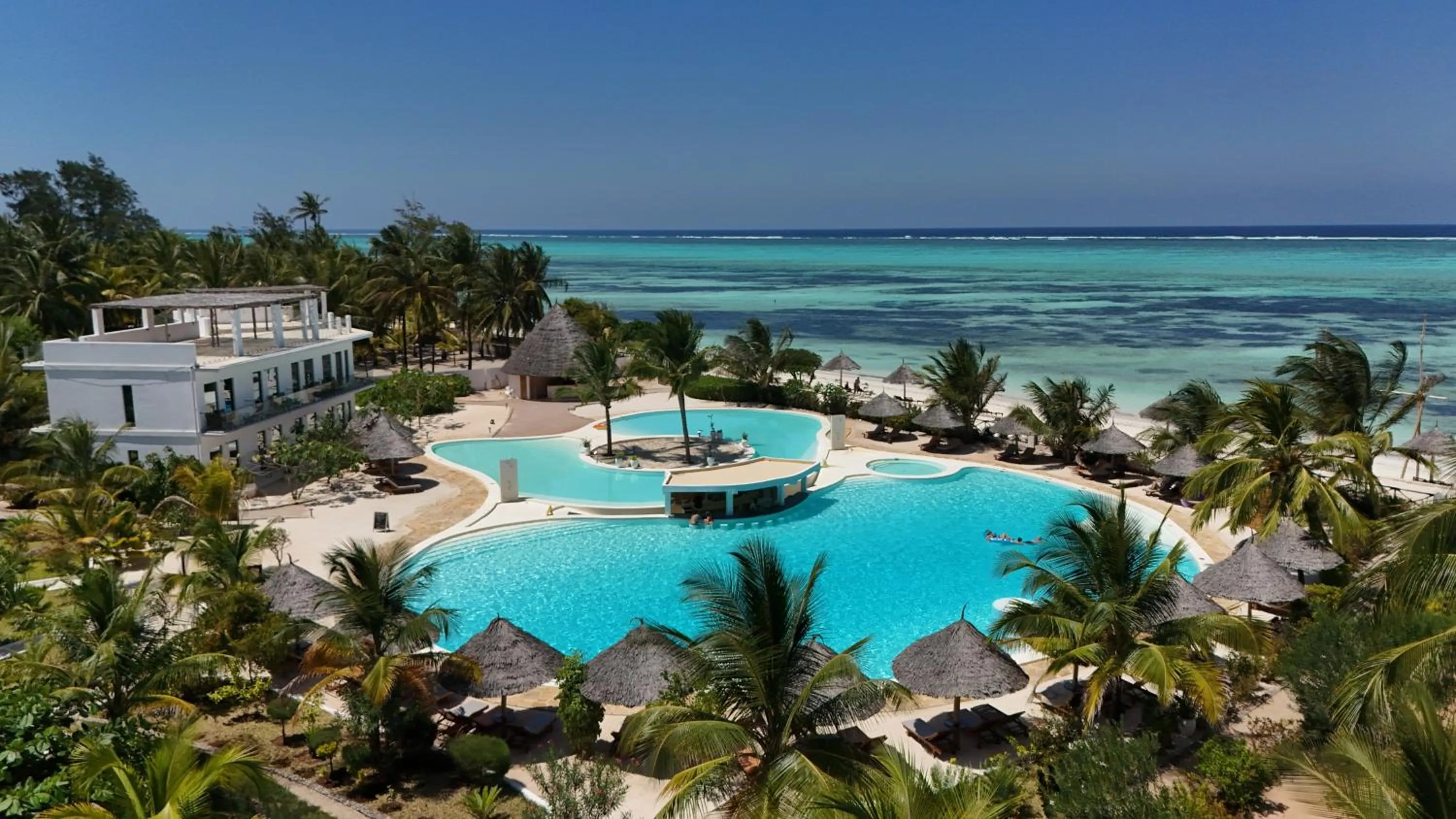 Pool view in The One Resort Zanzibar
