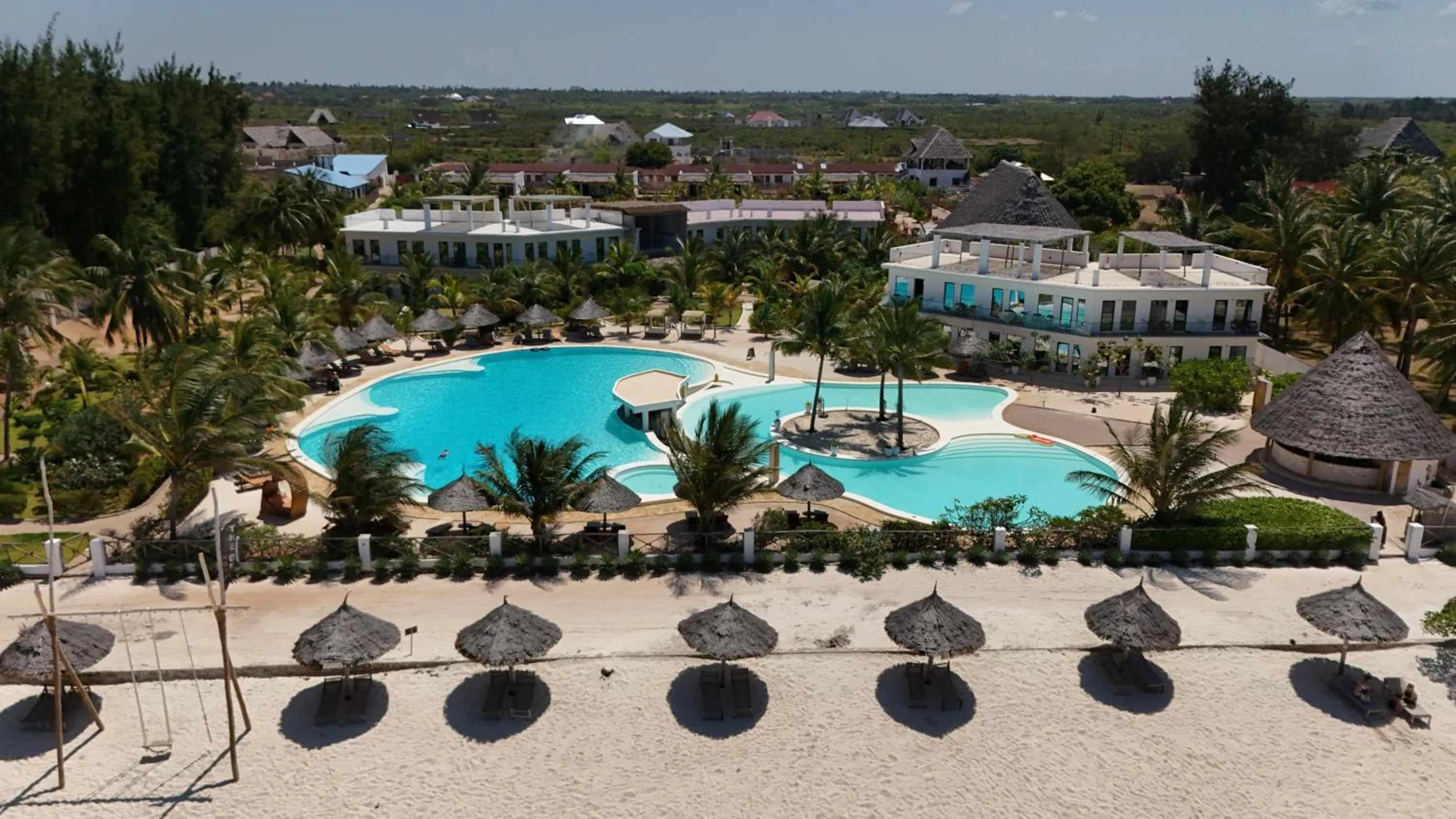 sunbed in The One Resort Zanzibar