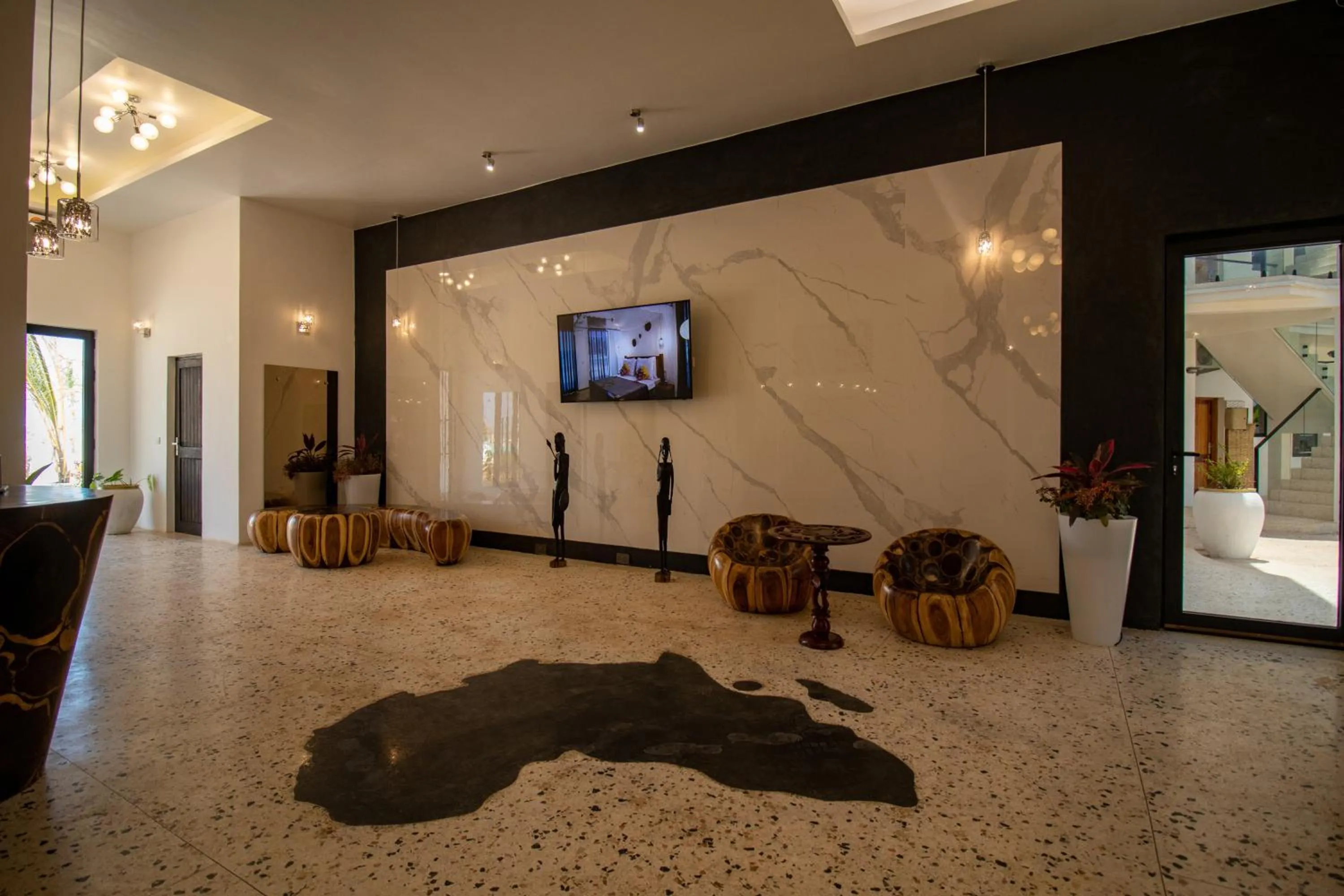Lobby or reception in The One Resort Zanzibar