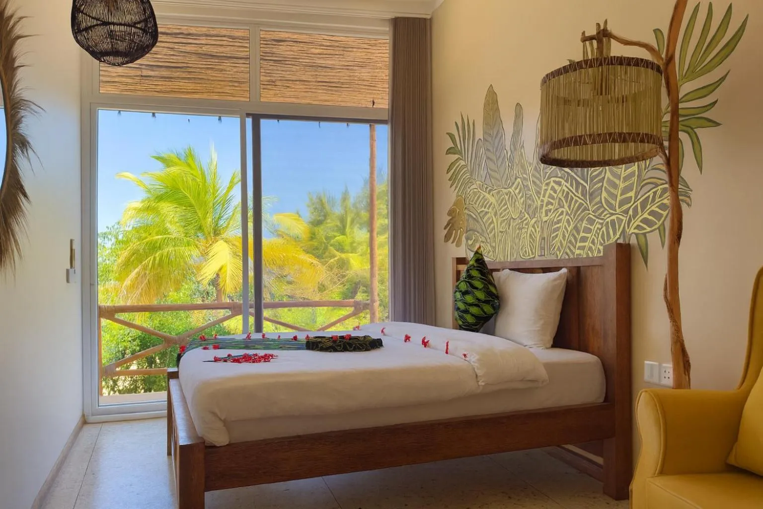 Bedroom, Bed in The One Resort Zanzibar