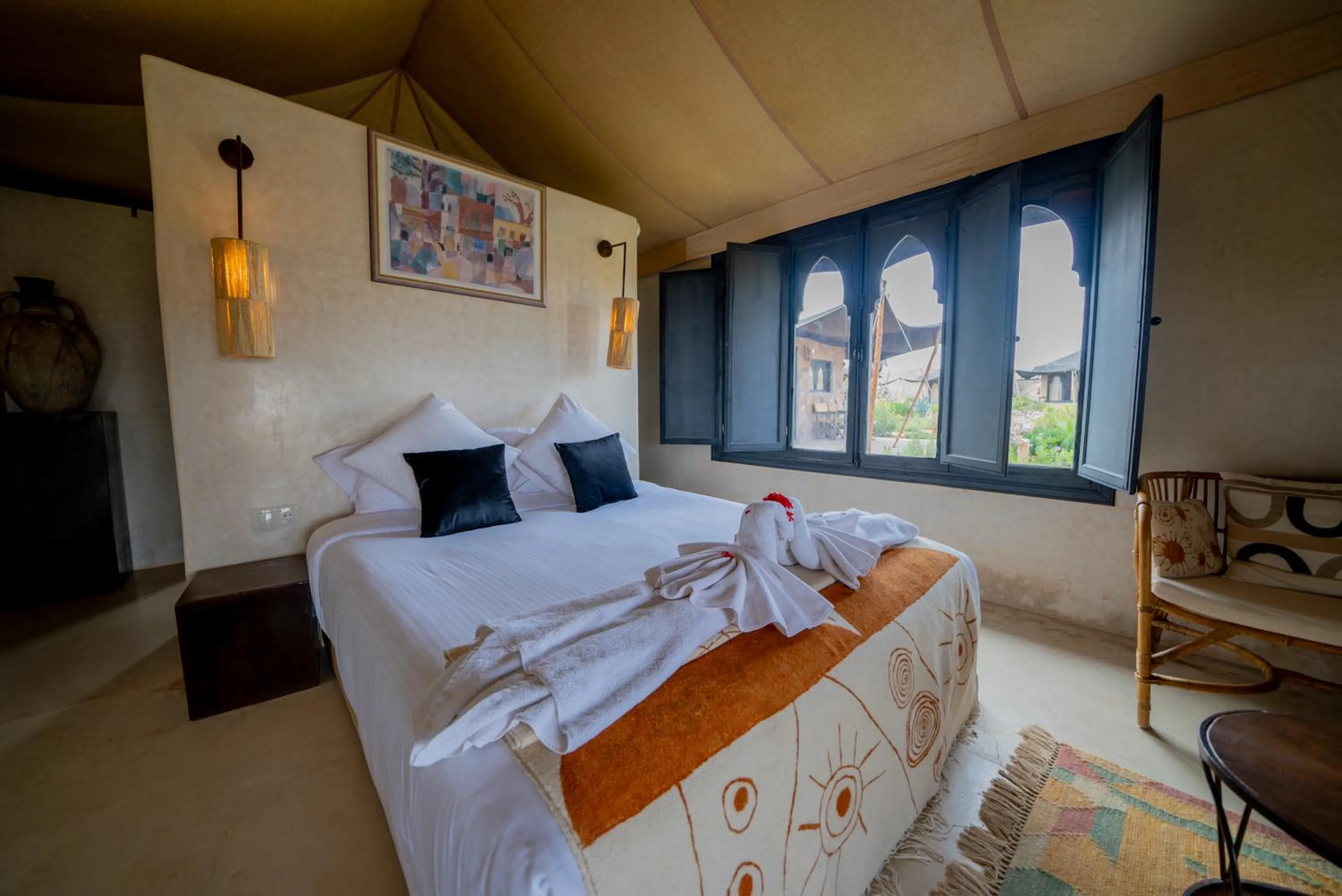 Bed in Le Bédouin agafay