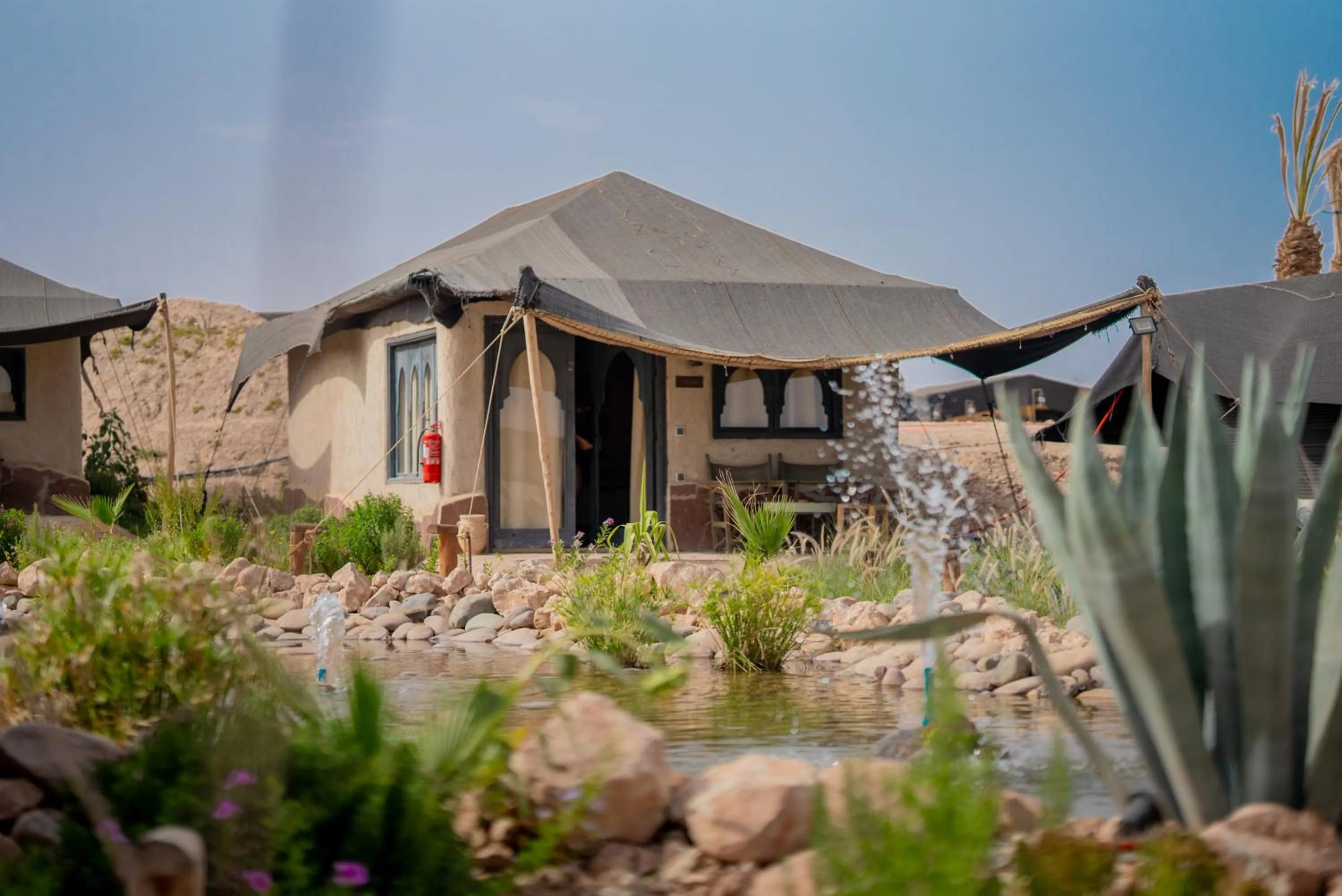 Property building in Le Bédouin agafay