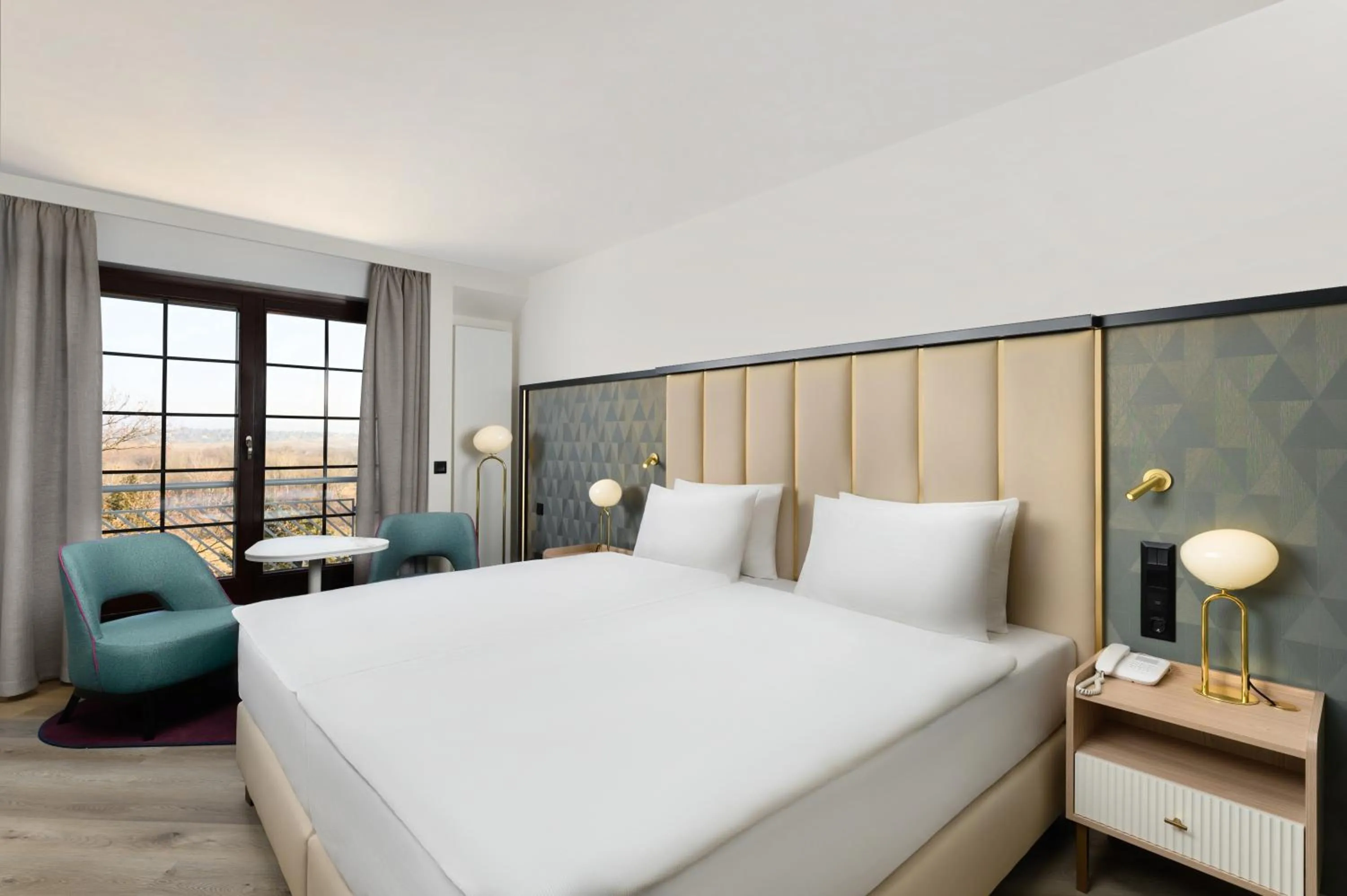 Bed in Ensana Thermal Aqua