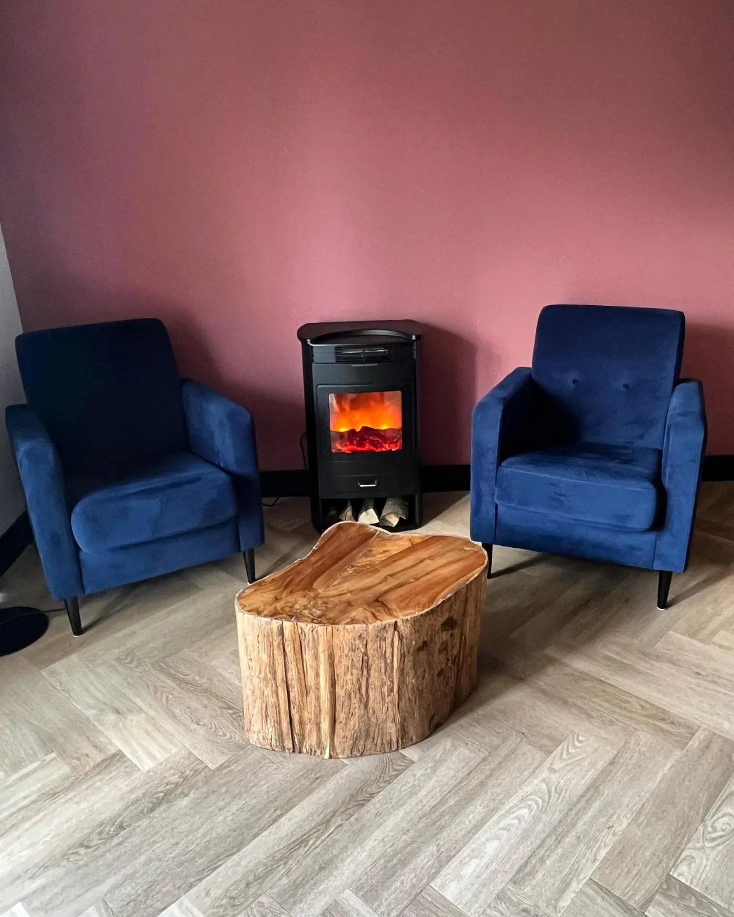 Seating area in B&B 't Speulderbos