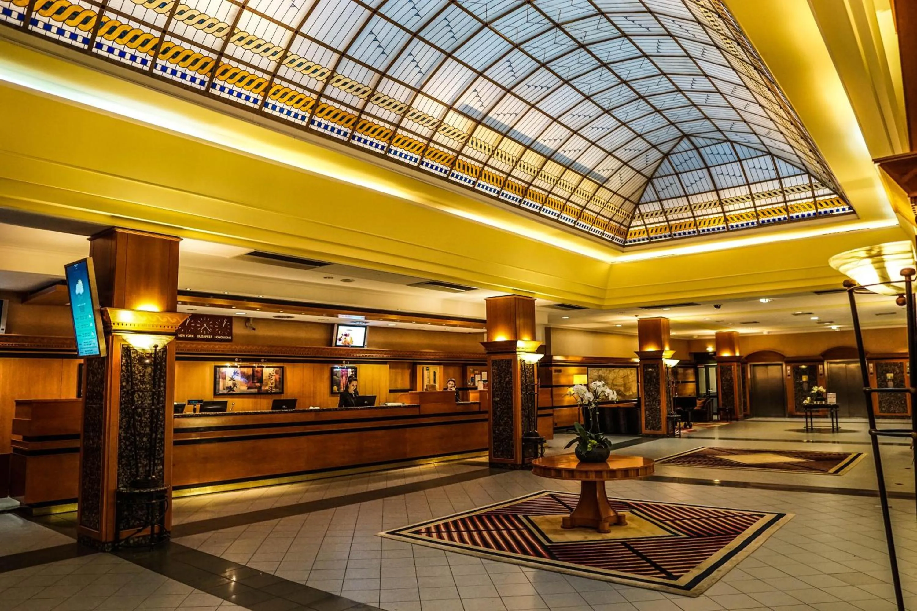 Lobby or reception in Verdi Budapest Aquincum