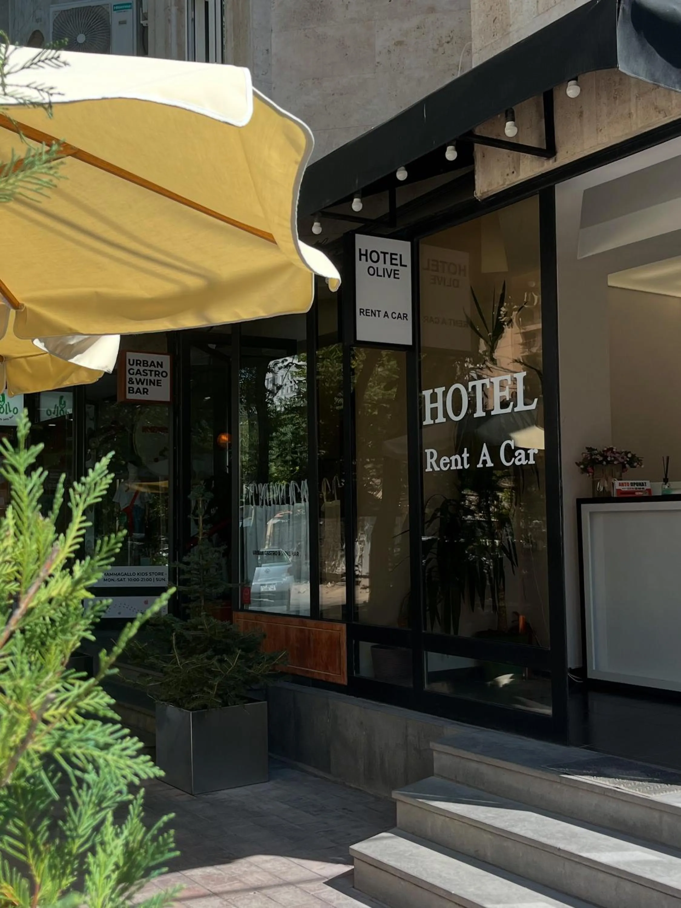 Property building in Olive hotel