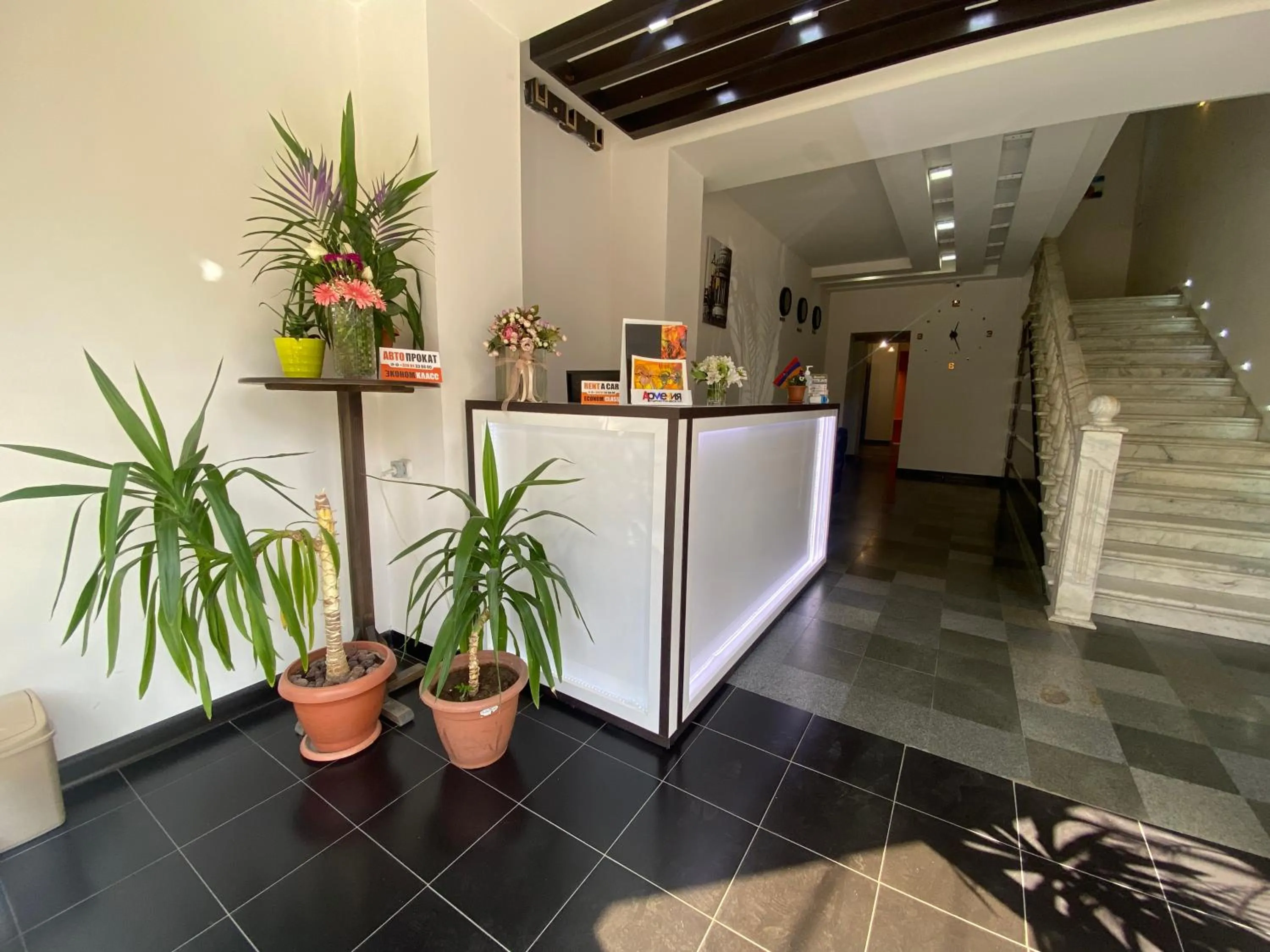 Lobby or reception in Olive hotel