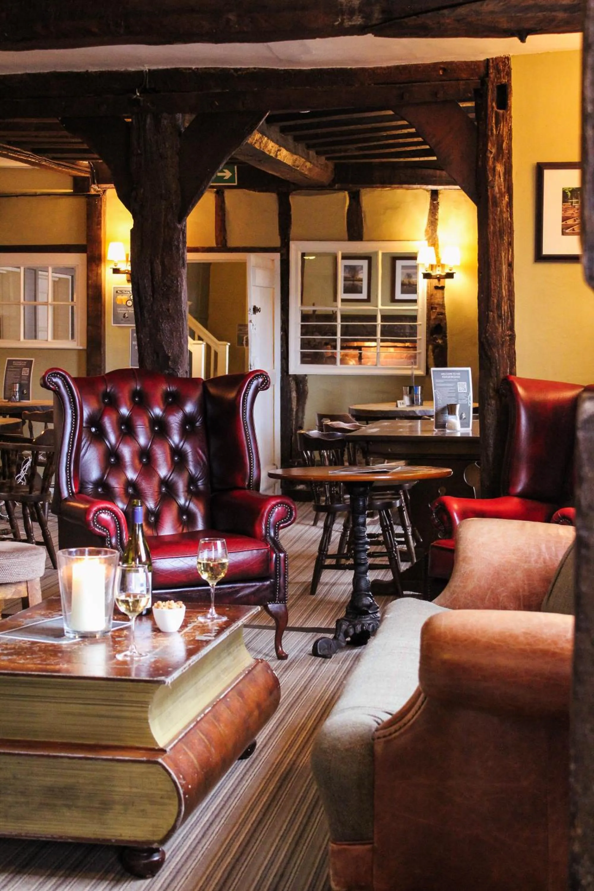 Dining area in The Marlborough Dedham