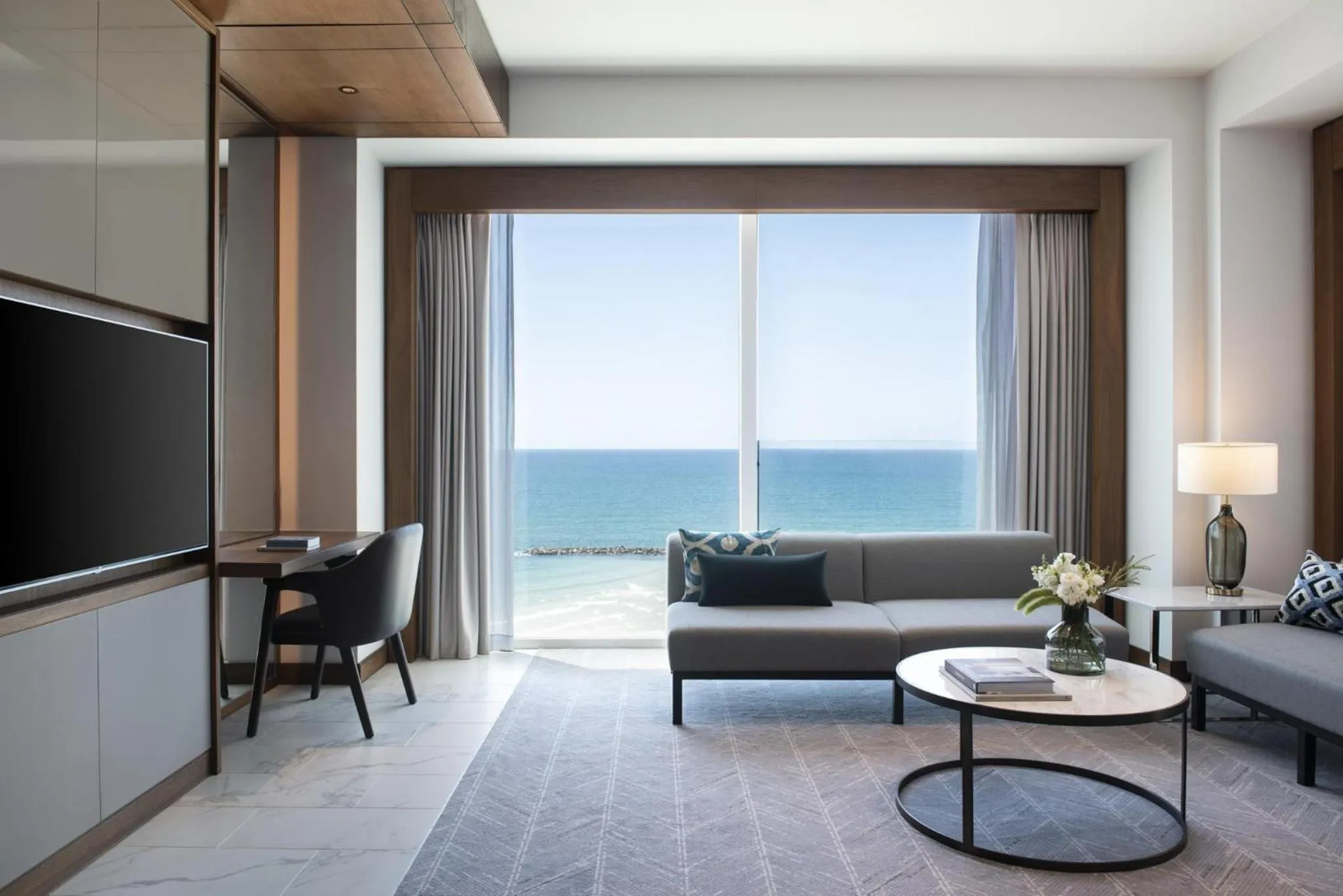 Living room in The David Kempinski Tel Aviv