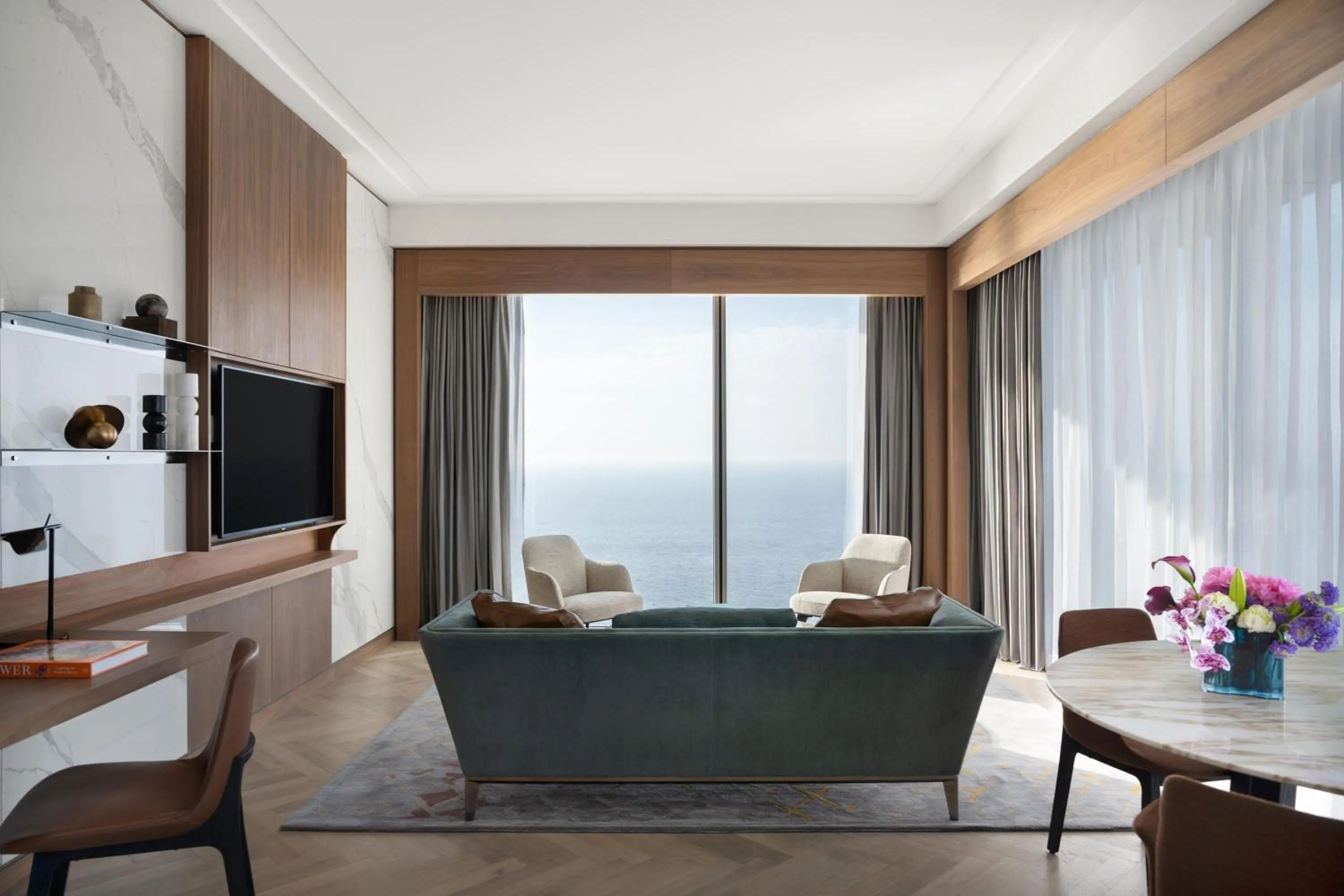 Living room in The David Kempinski Tel Aviv