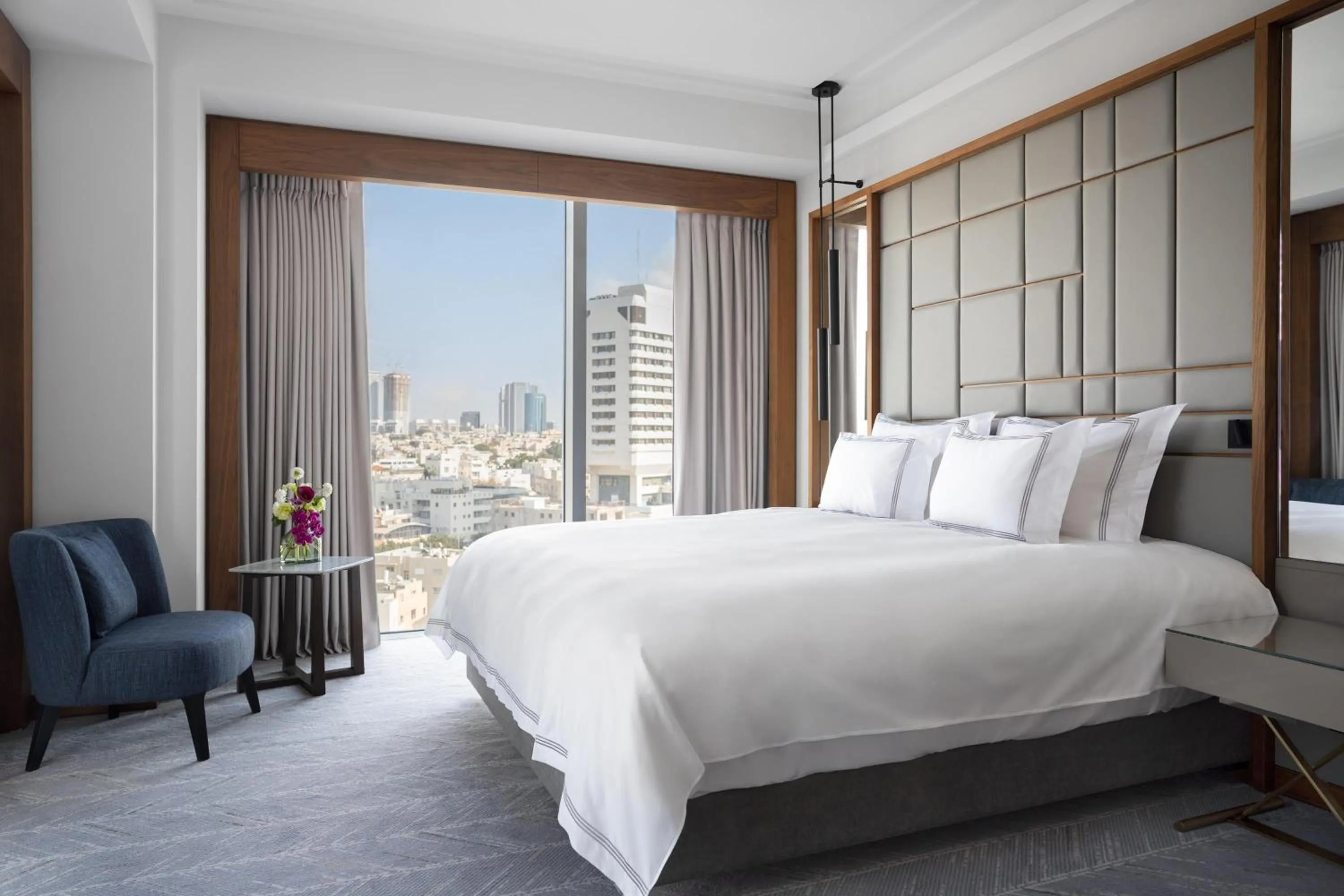 Bedroom, Bed in The David Kempinski Tel Aviv