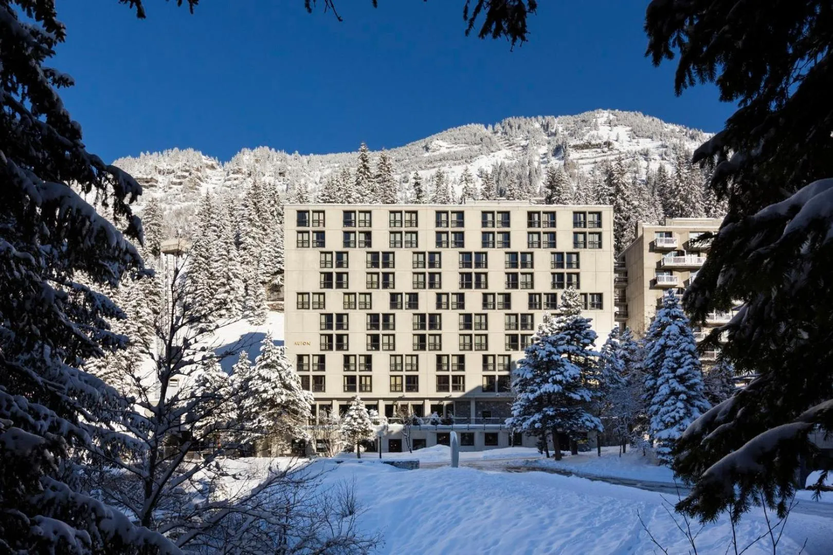 Property building in RockyPop Flaine Appartements & Spa