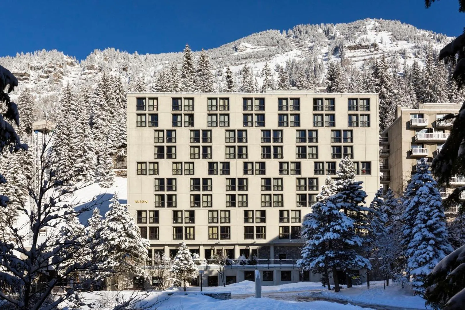 Property building in RockyPop Flaine Appartements & Spa