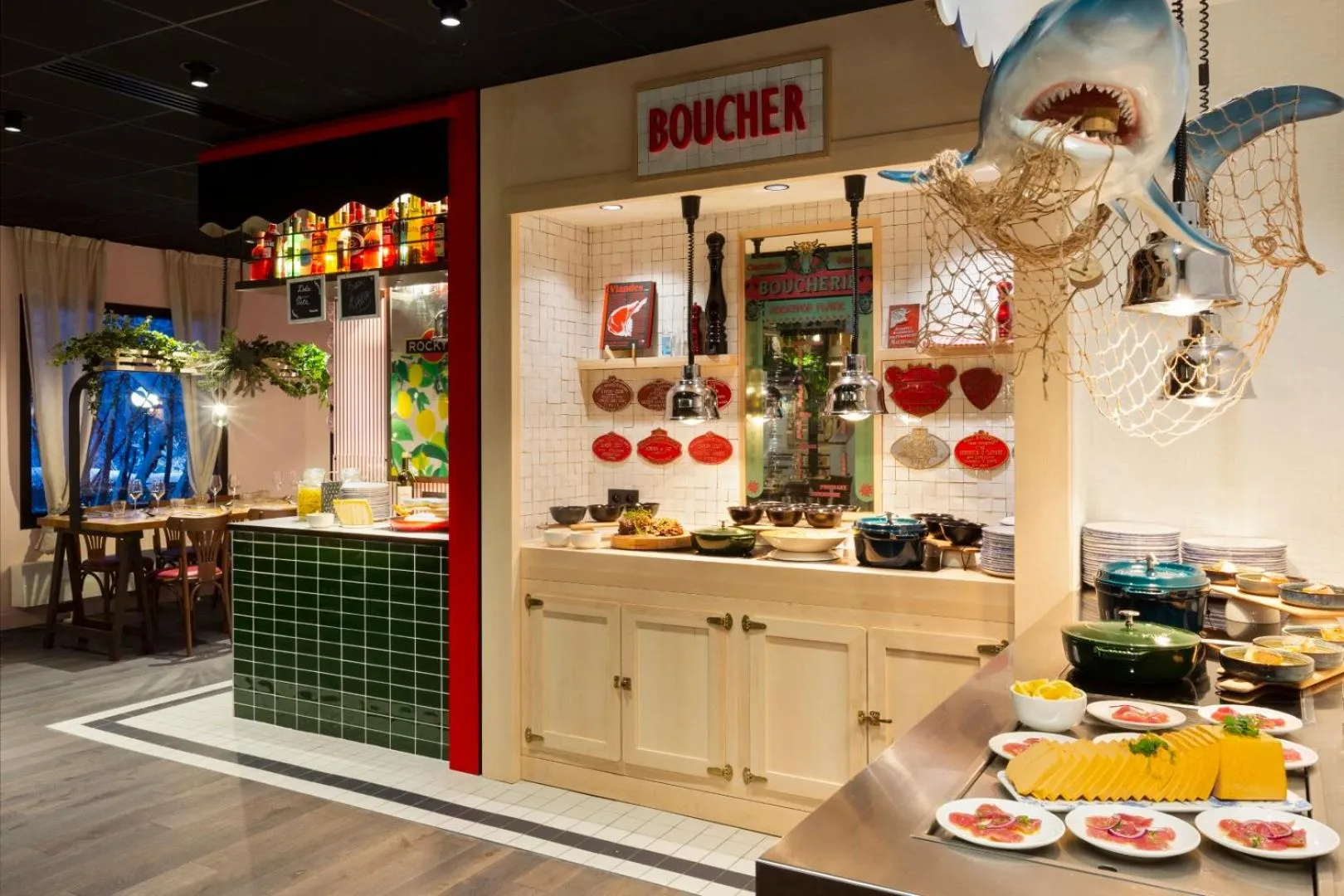 Restaurant/places to eat in RockyPop Flaine Appartements & Spa