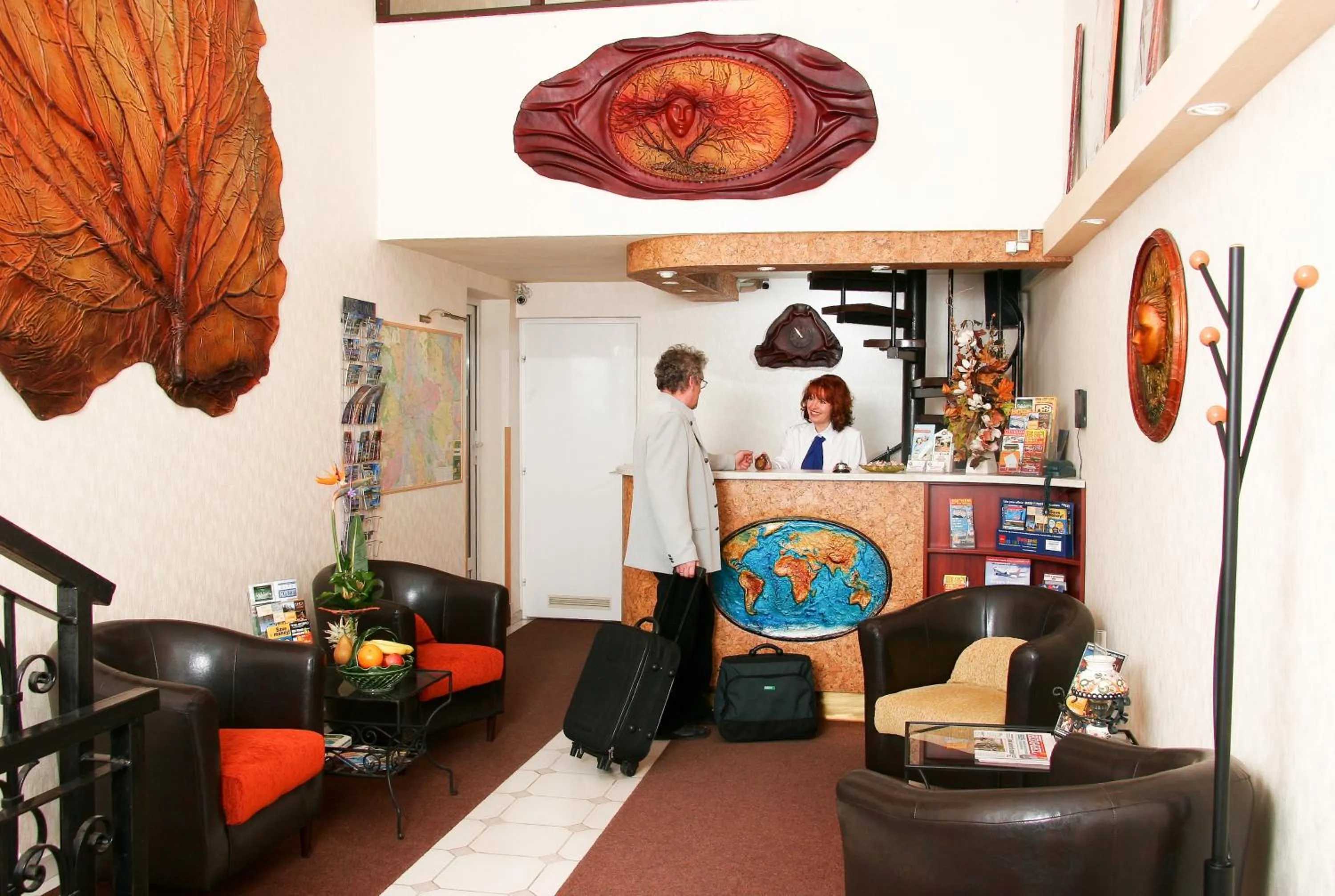 Lobby or reception in Hotel Manzard Panzio