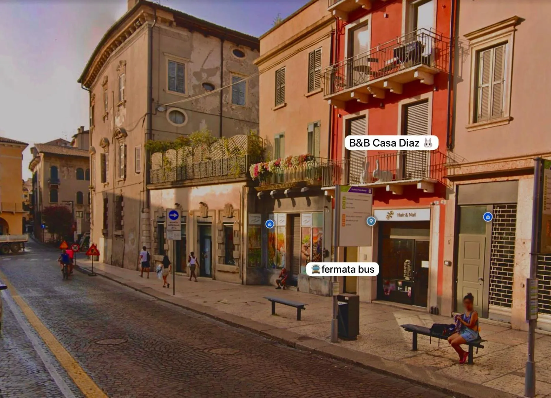 Property building in B&B Casa Diaz