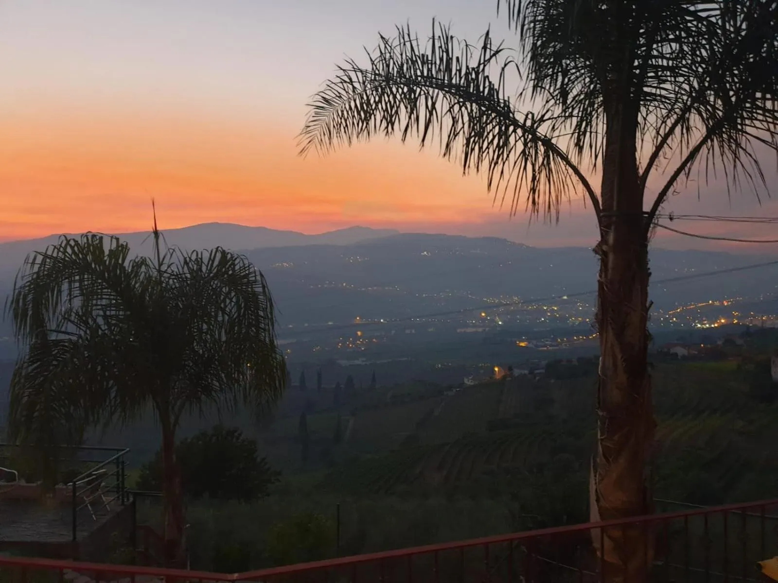 Natural landscape in Golden Mirror